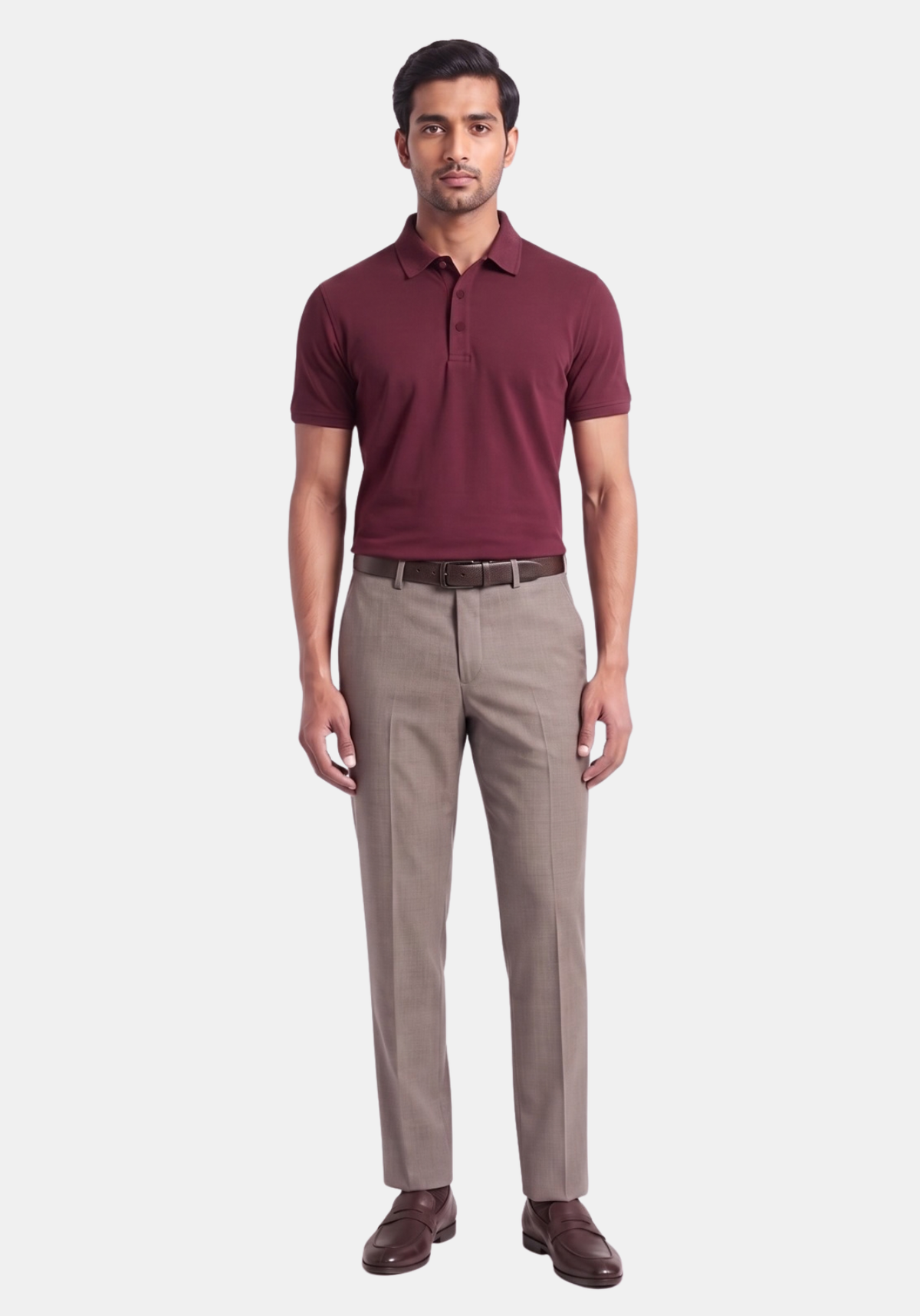 Elevate Cloud Polo Wine