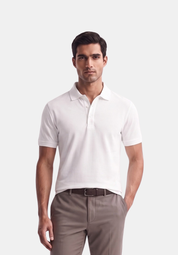 Elevate Polo White