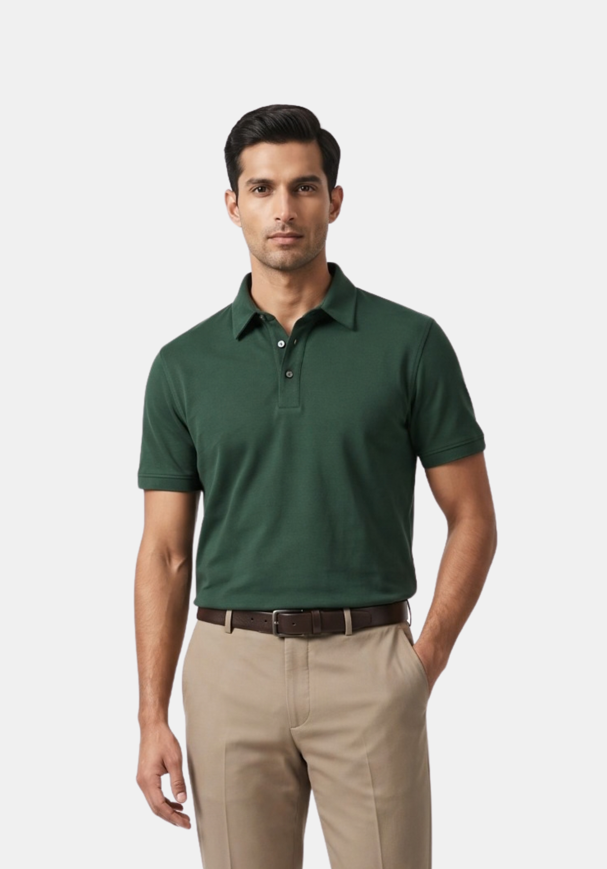 Elevate Polo Forest Green