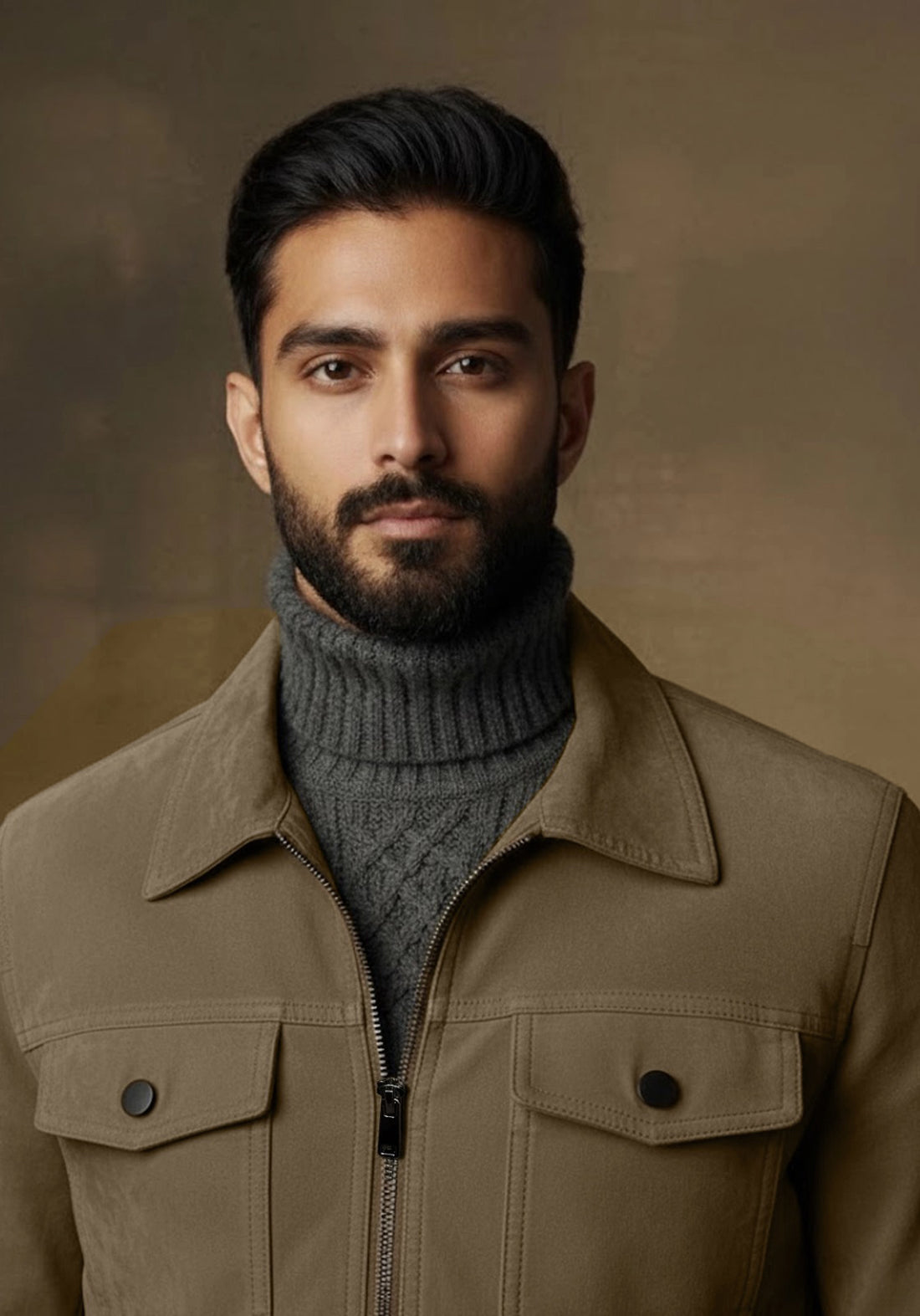 The AmberForge Signature Vegan Leather Jacket