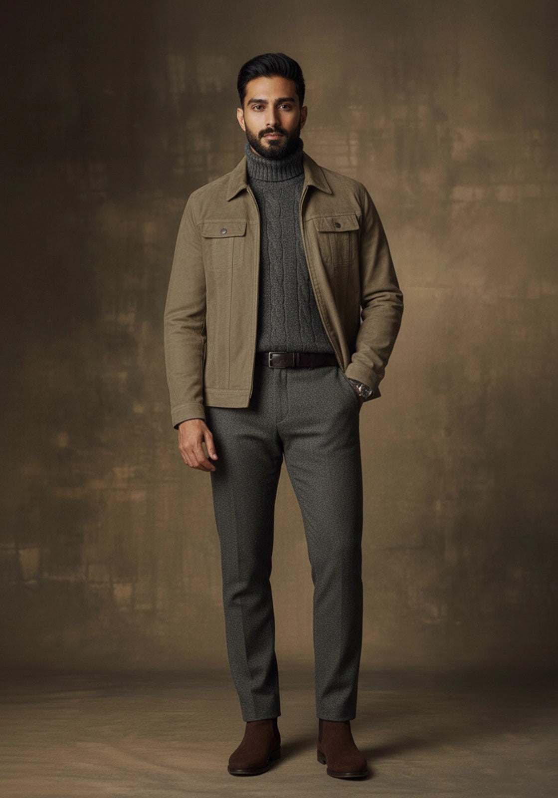 The AmberForge Signature Vegan Leather Jacket