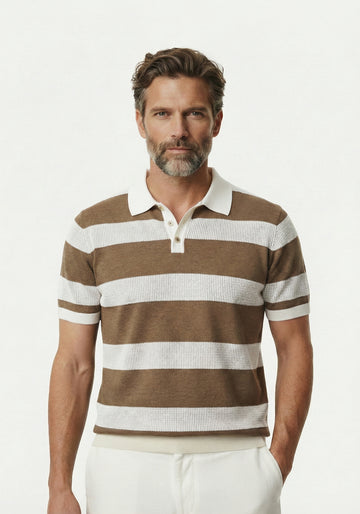 Aero-Grid Knit Polo