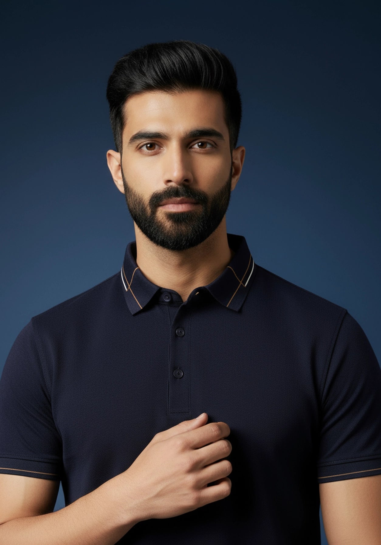 ZARO Polo Navy Blue