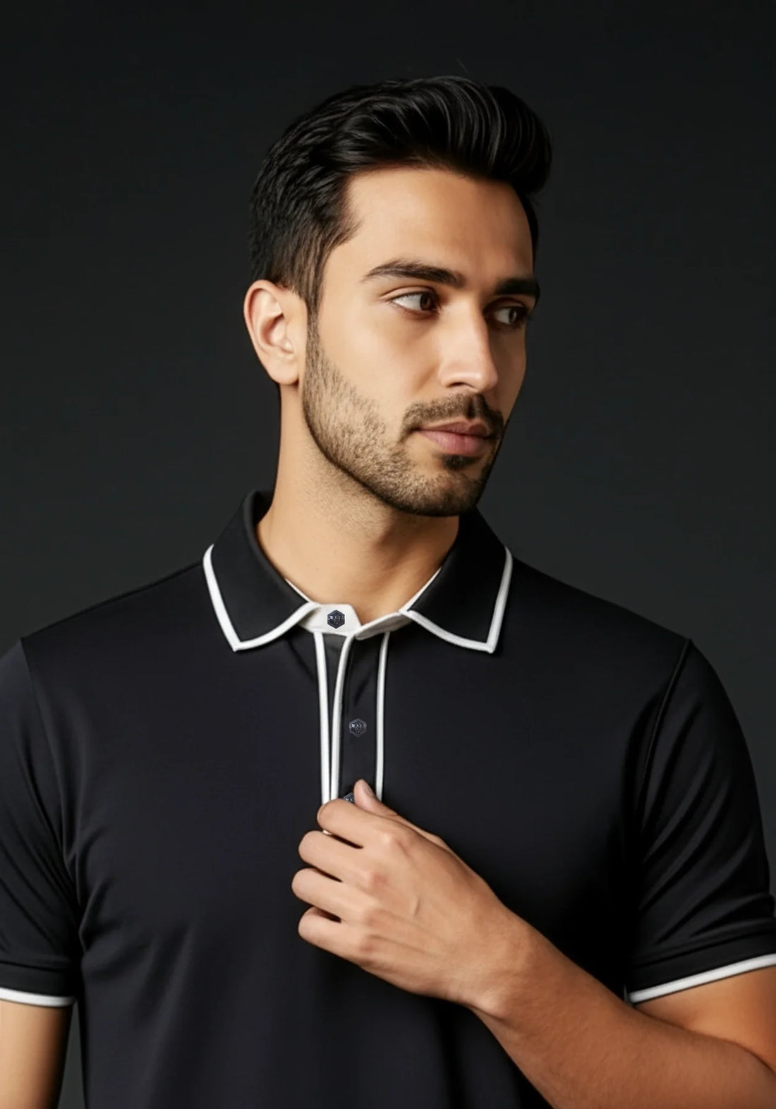 The Velvet Hour Liquid Polo Black