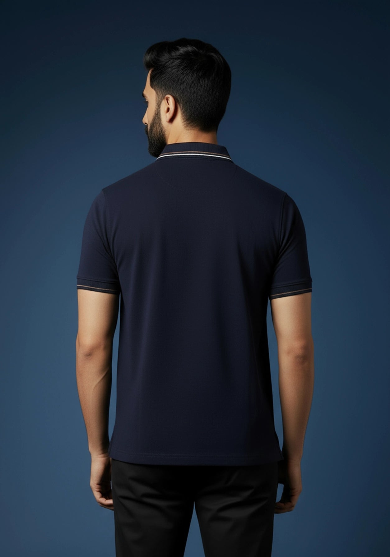 ZARO Polo Navy Blue