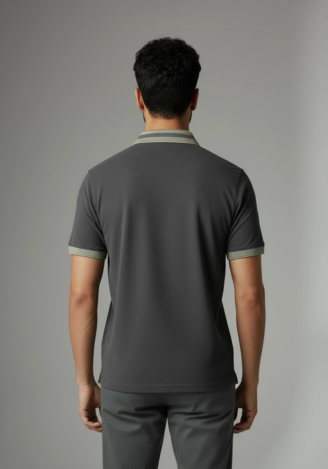 Club Manaco Polo Grey