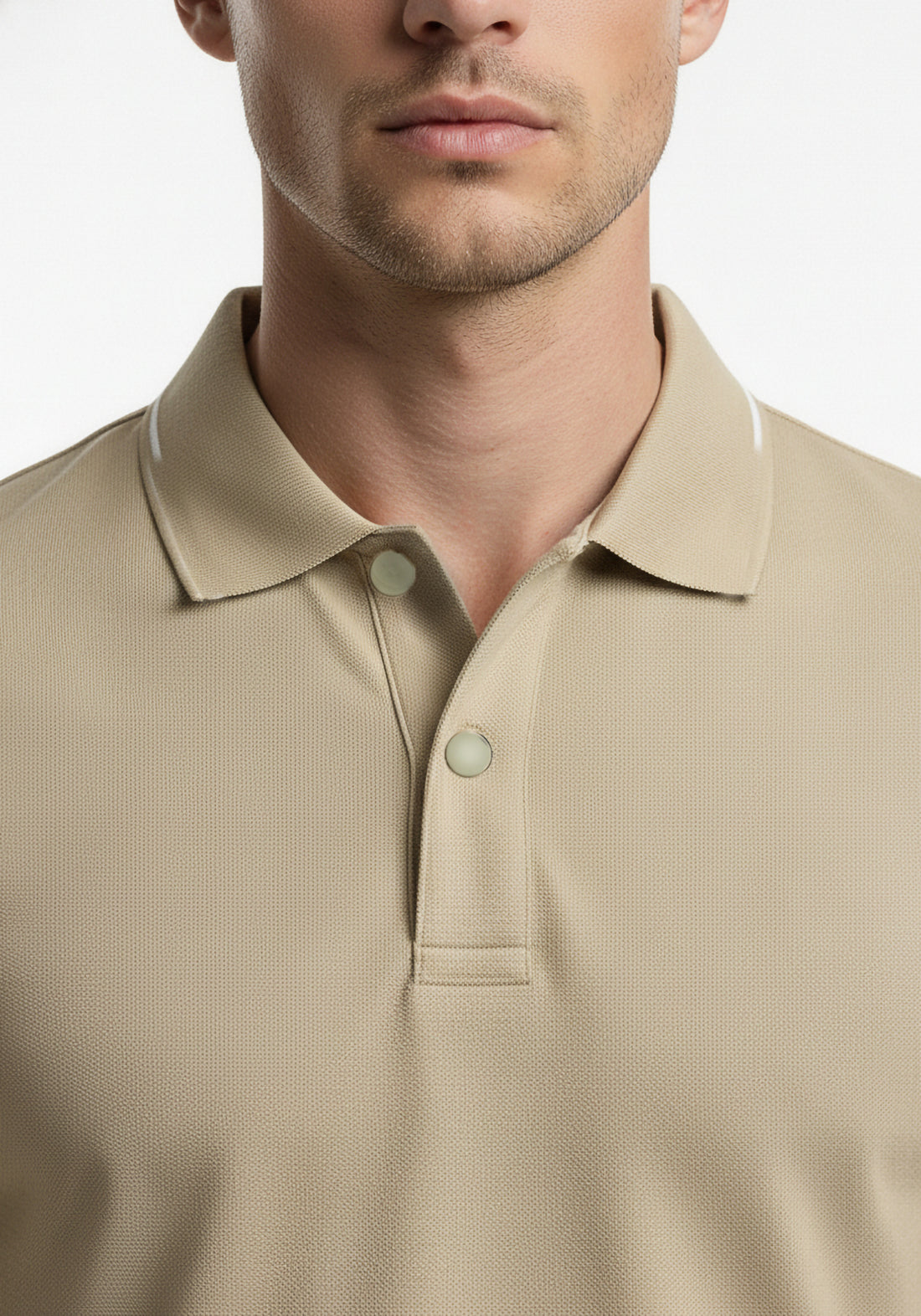 Performance Cotton Basil Polo