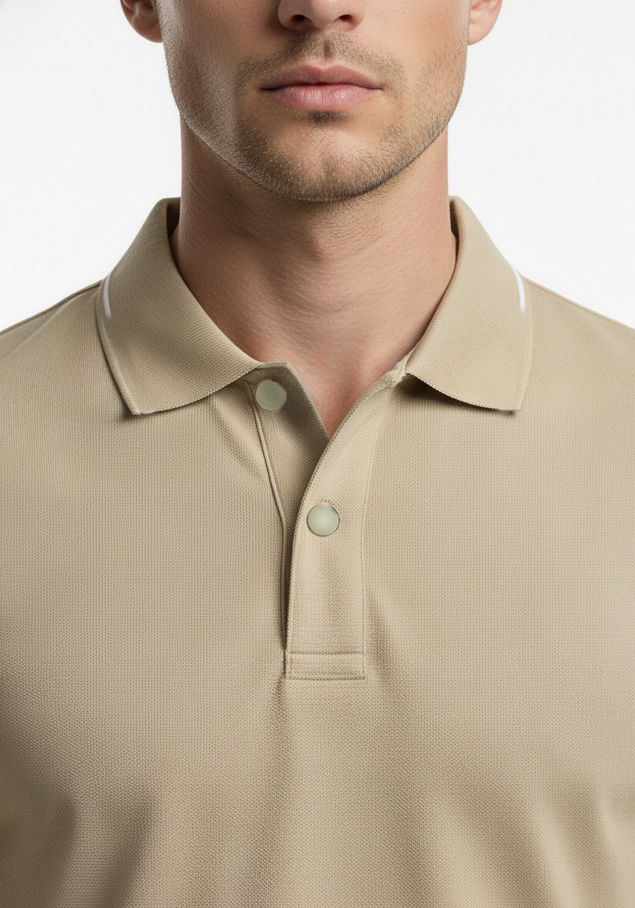 Performance Cotton Basil Polo