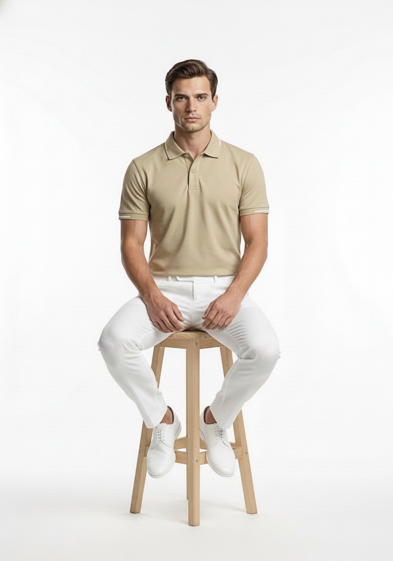 Performance Cotton Basil Polo