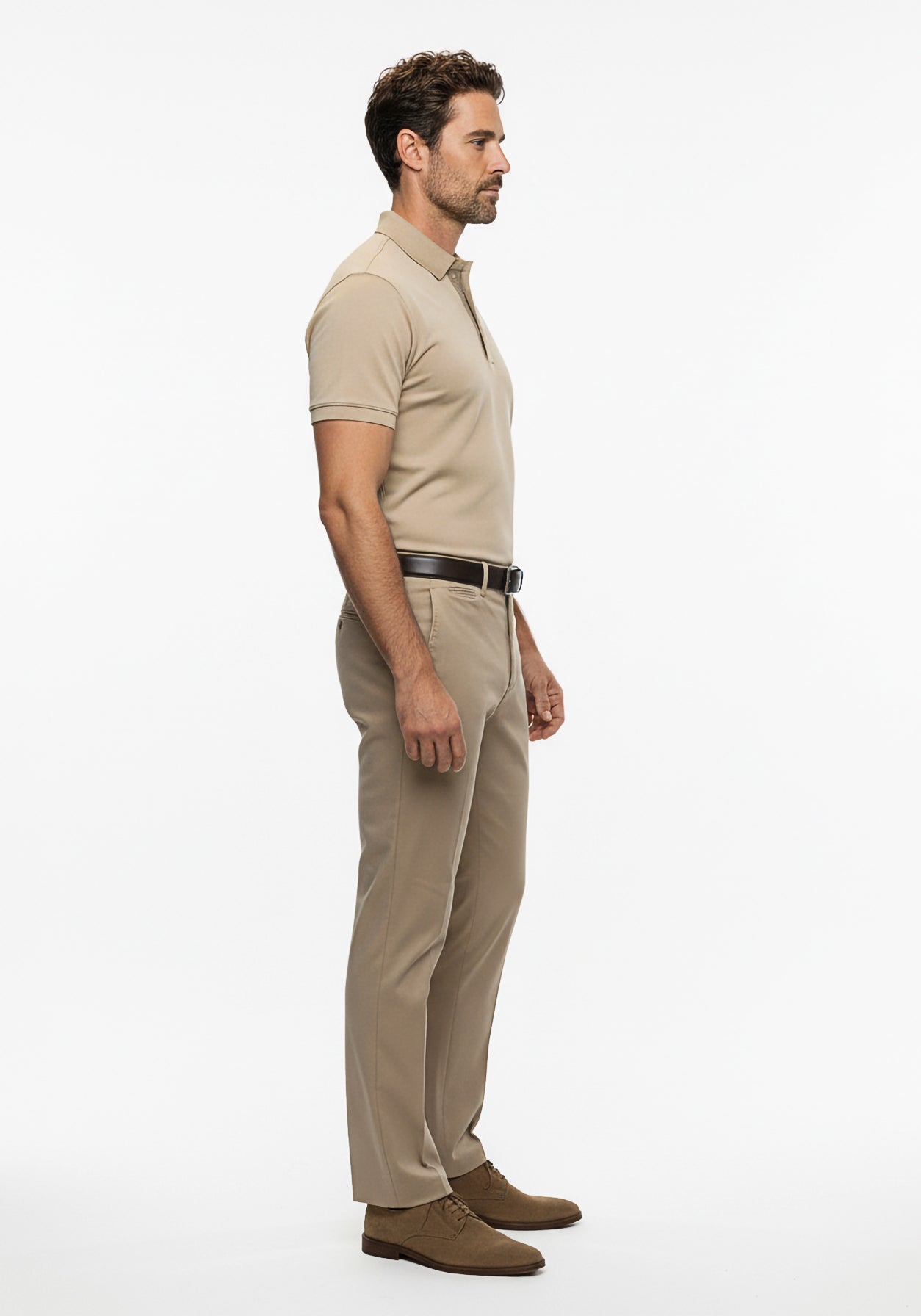 Noble Edge Polo Beige