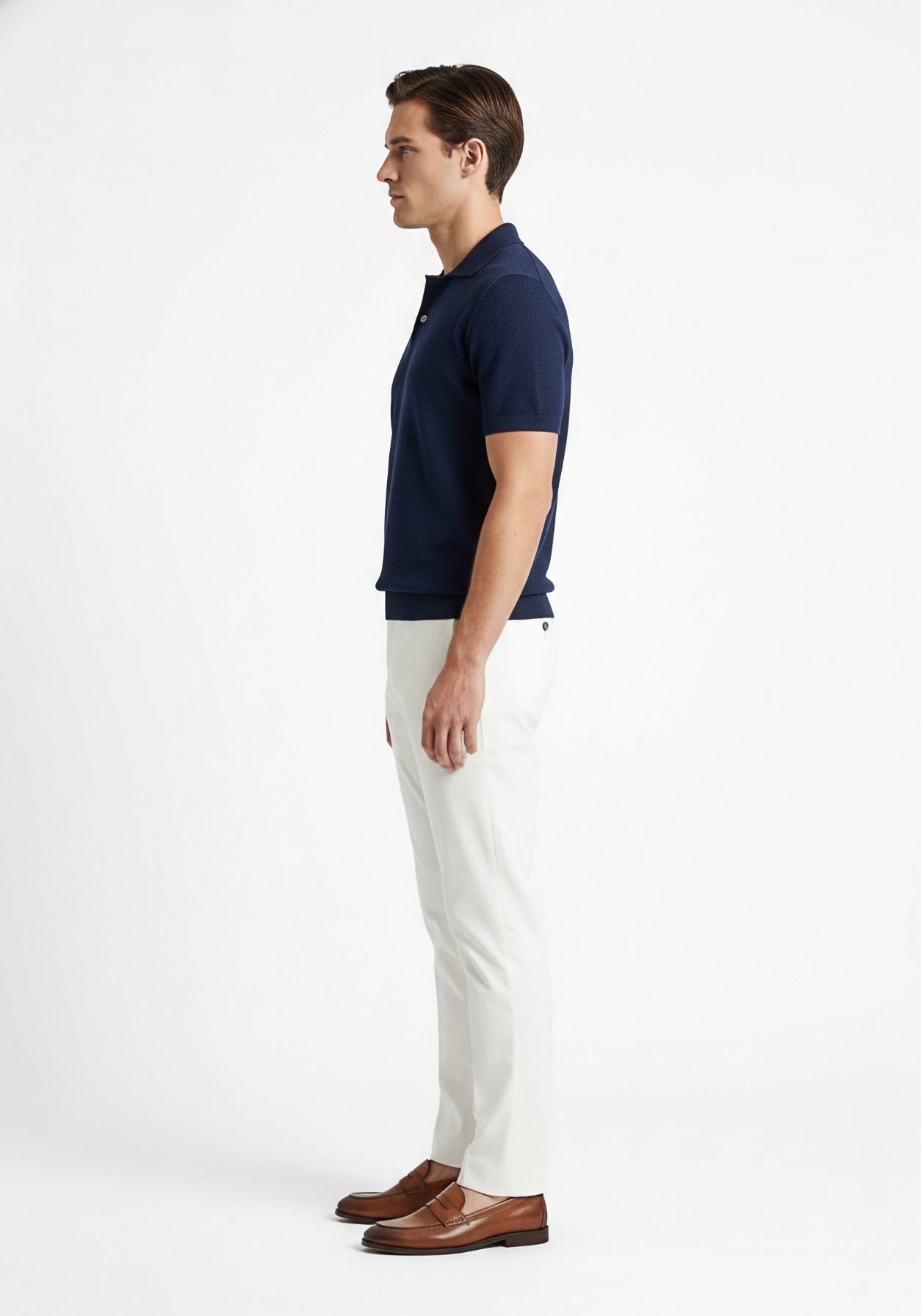 Honey Comb Blue Polo