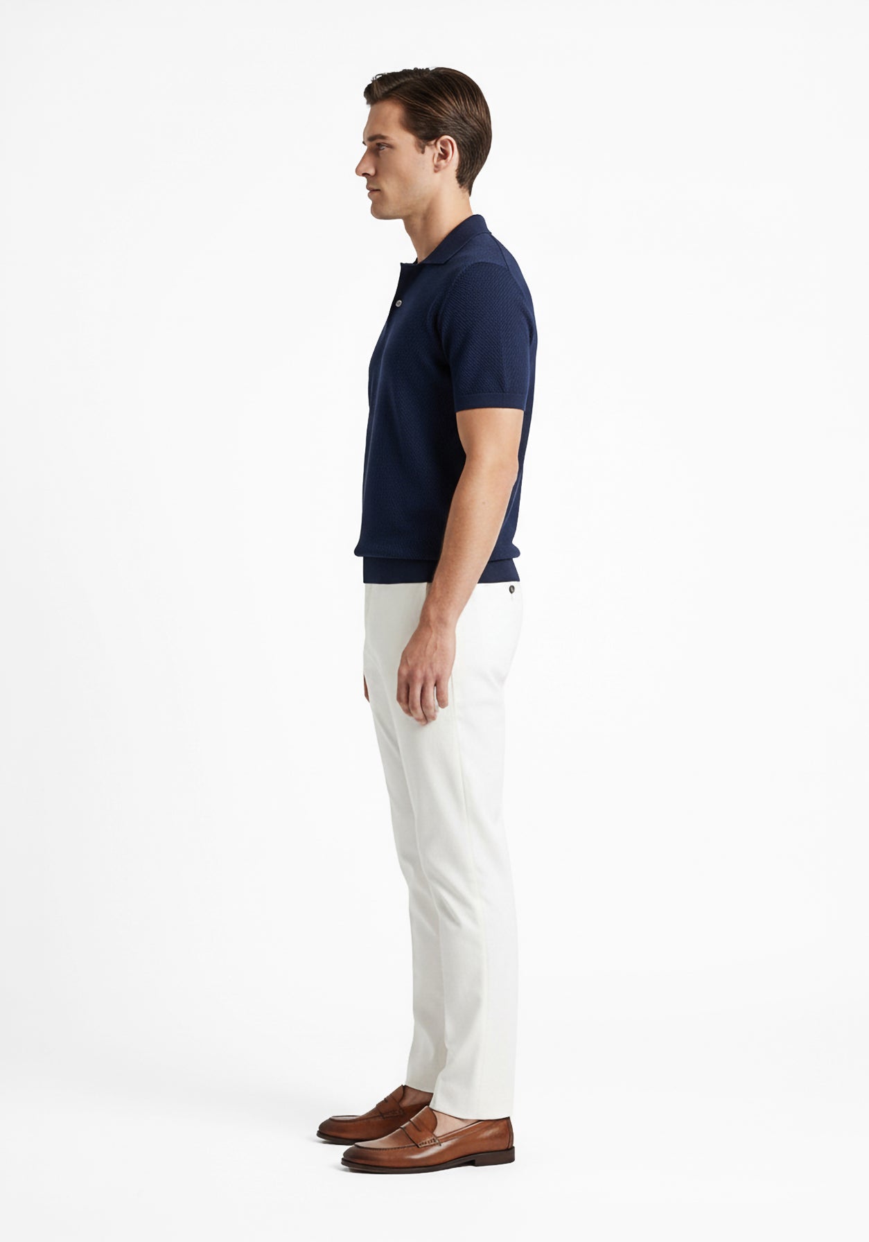 Honey Comb Blue Polo