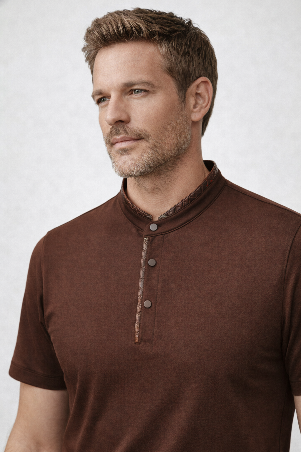 The Atelier Band Collar | Brown