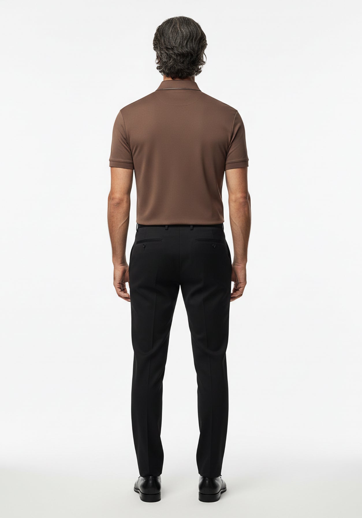 Adler Zip Polo Taupe