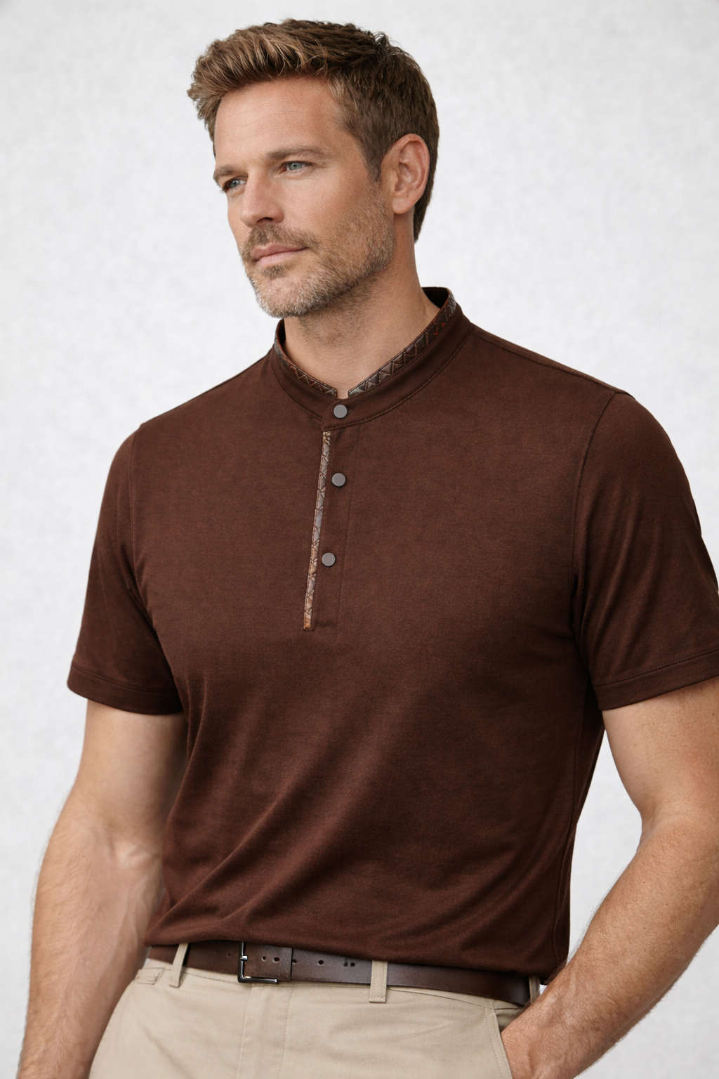 The Atelier Band Collar | Brown