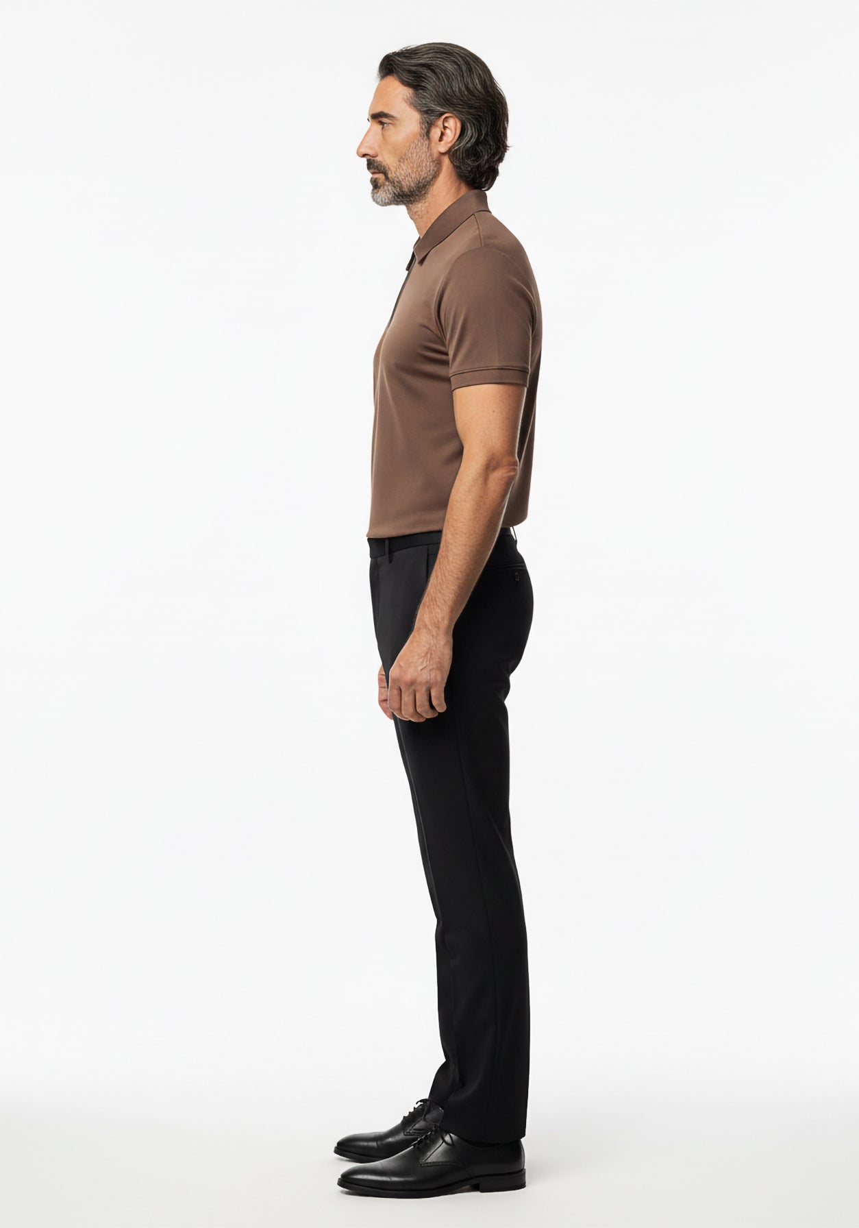 Adler Zip Polo Taupe