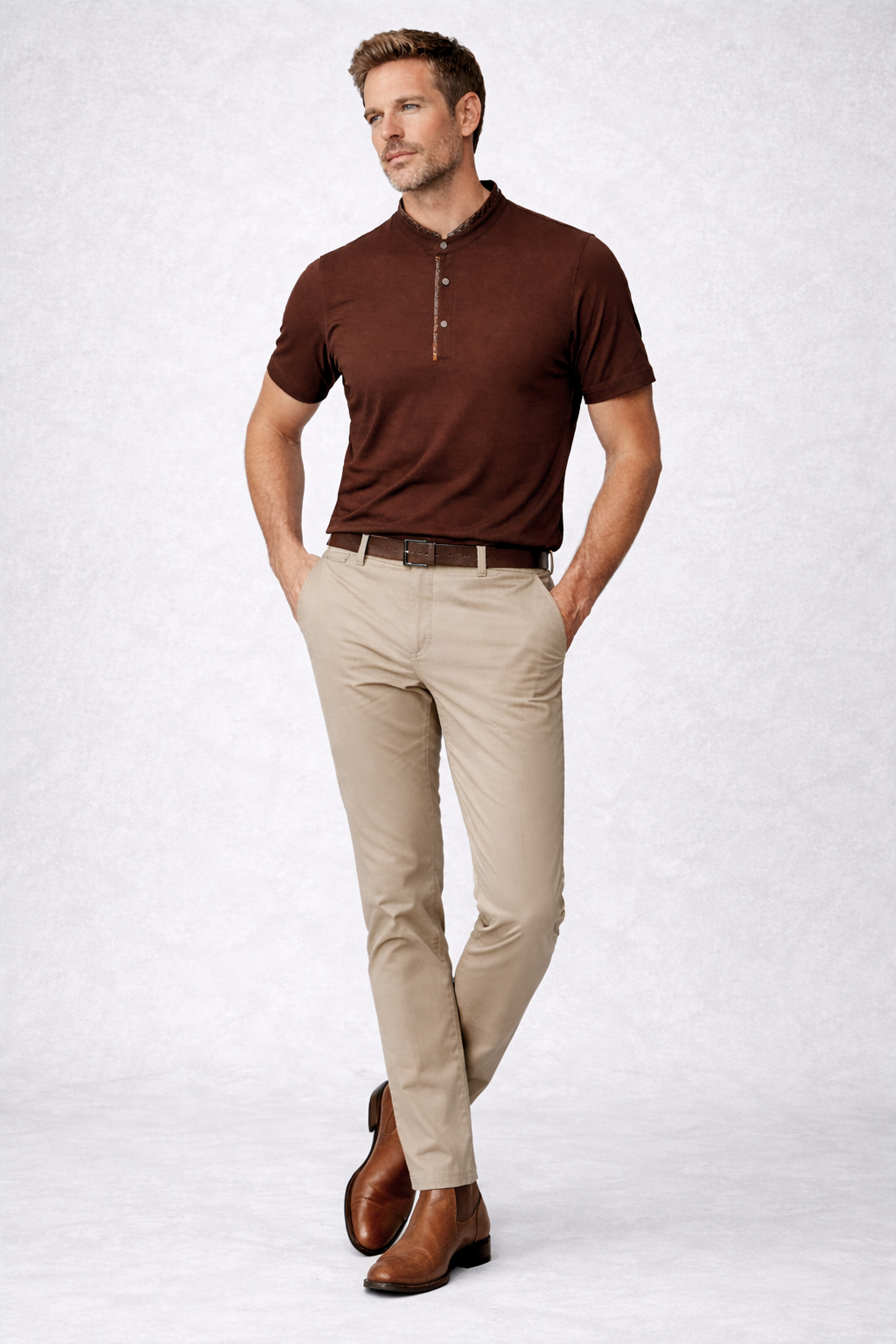 The Atelier Band Collar | Brown