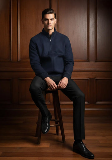The NoireBlue Heritage Zip Jacket