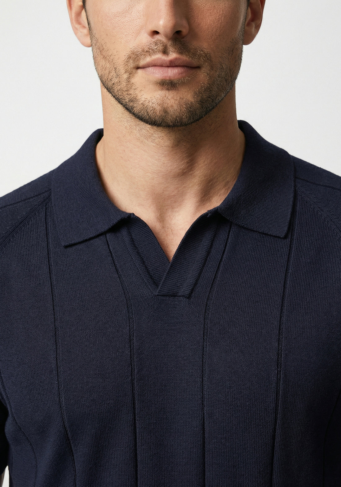 Aero Grid  Cloud Polo Blue