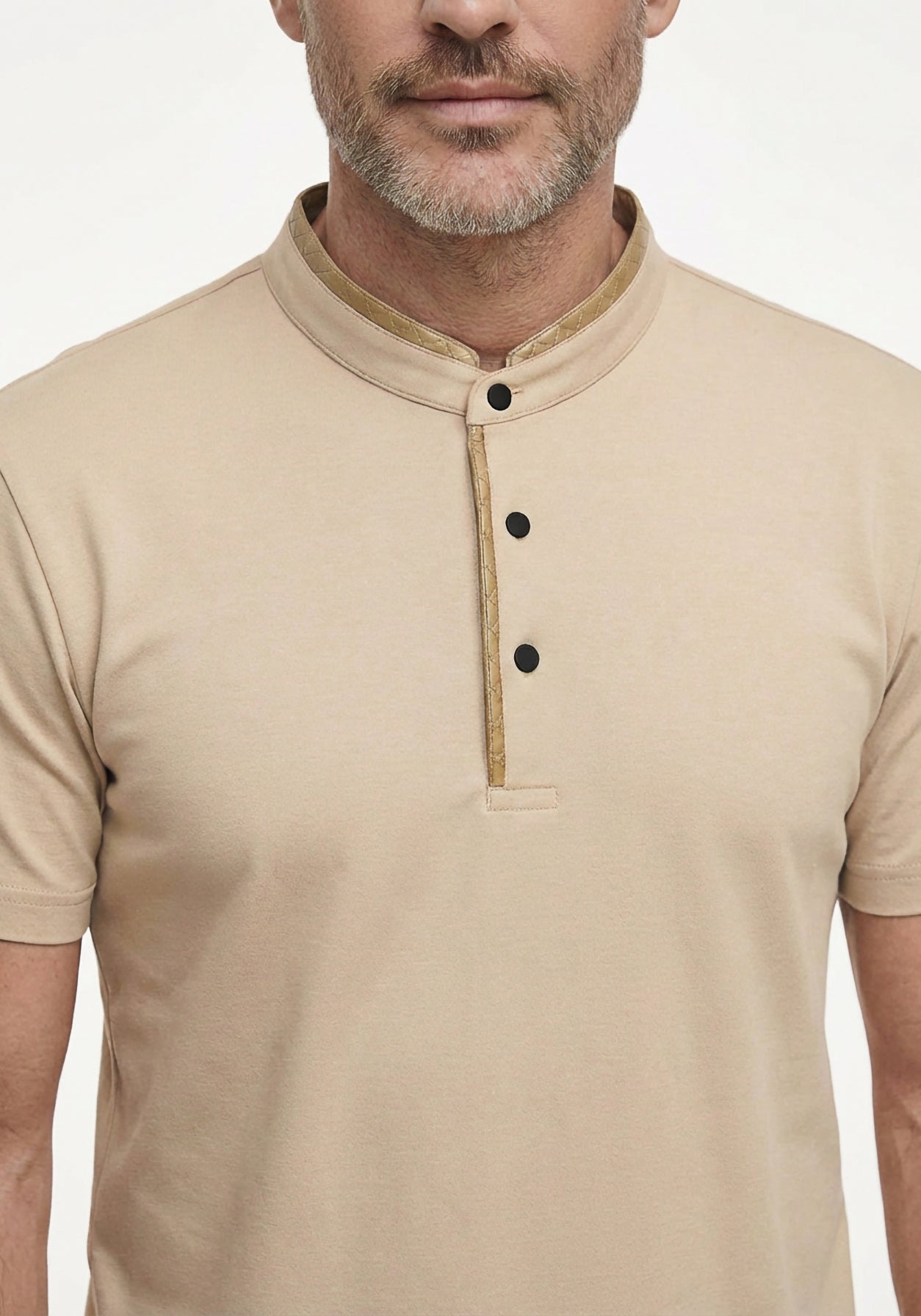 Atelier Band Collar Beige