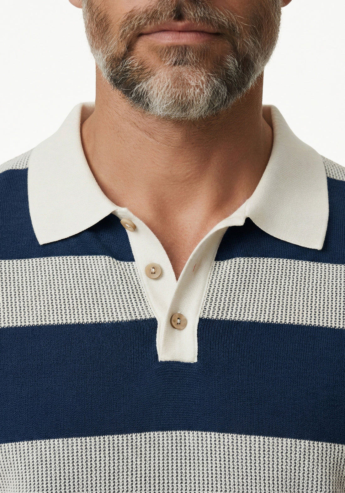 Aero-Grid  Striped Polo