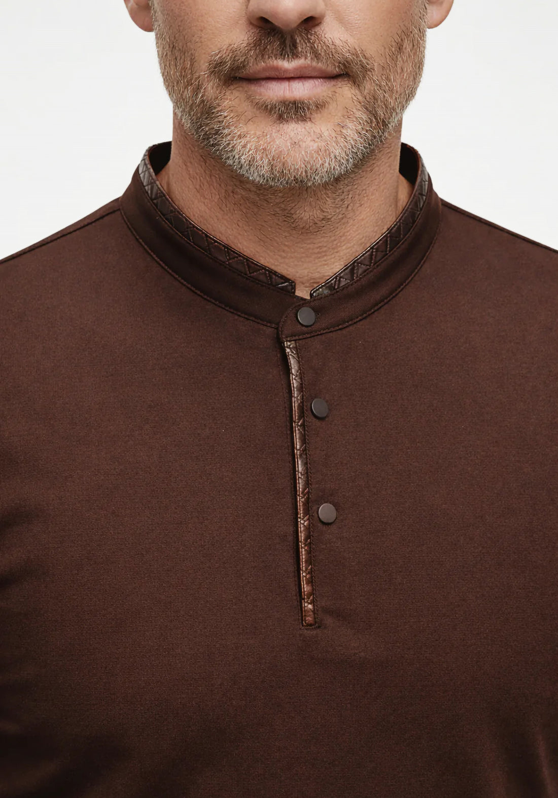 Atelier Band Collar Brown