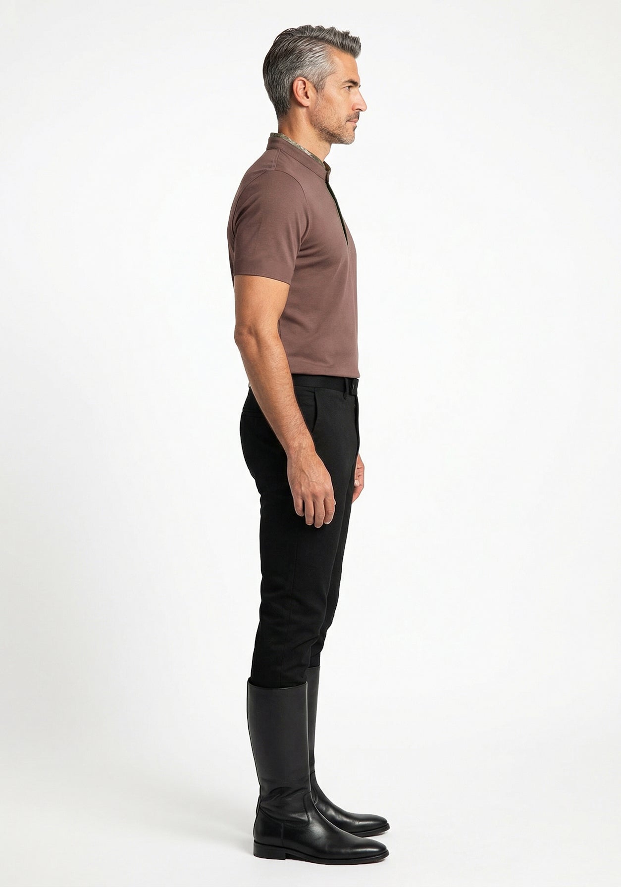 Atelier Band Collar Brown