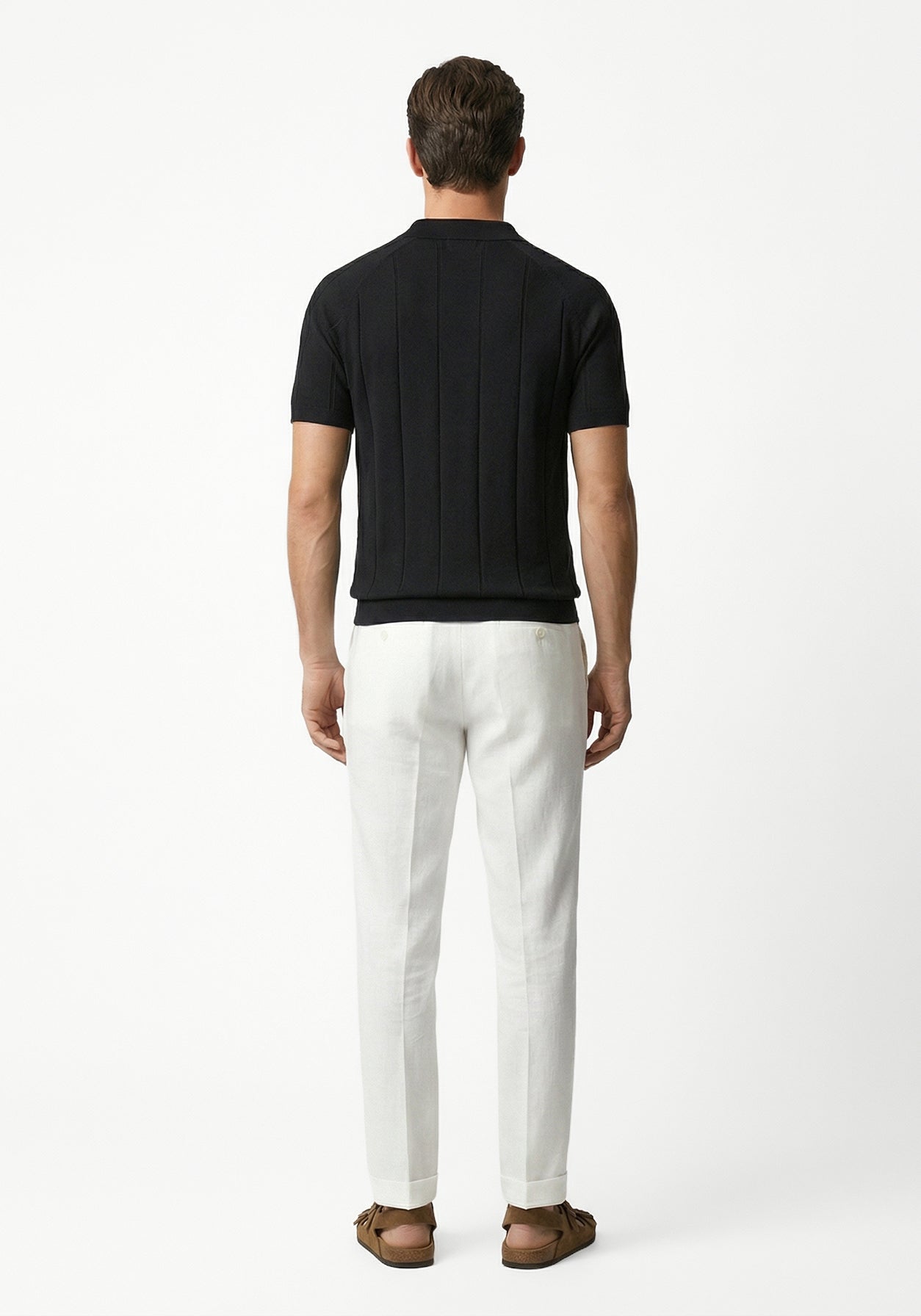 Aero Grid  Cloud Polo Black