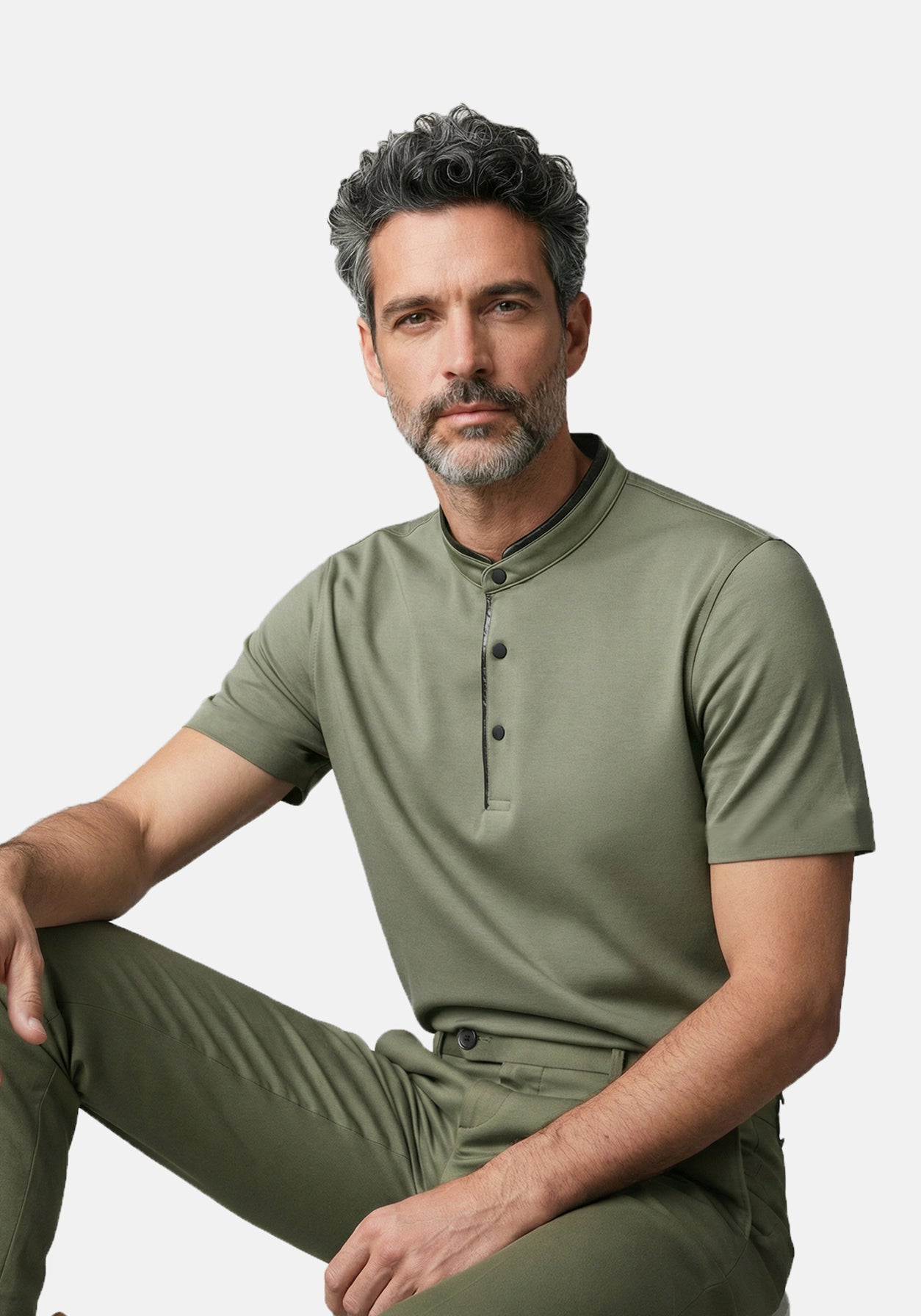 Band Collar Shirts – OUTERWORLD