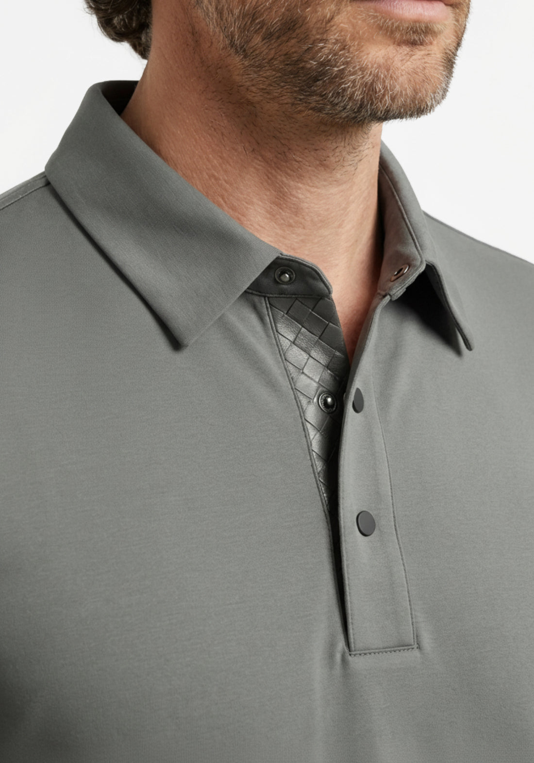 Noble Edge Polo Grey