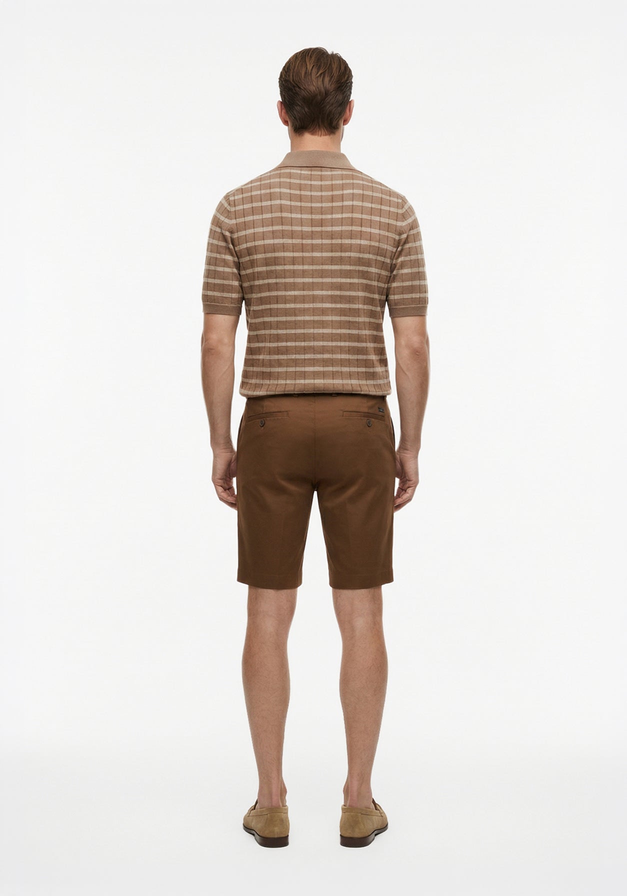 Aero Grid Brunch Polo Musk