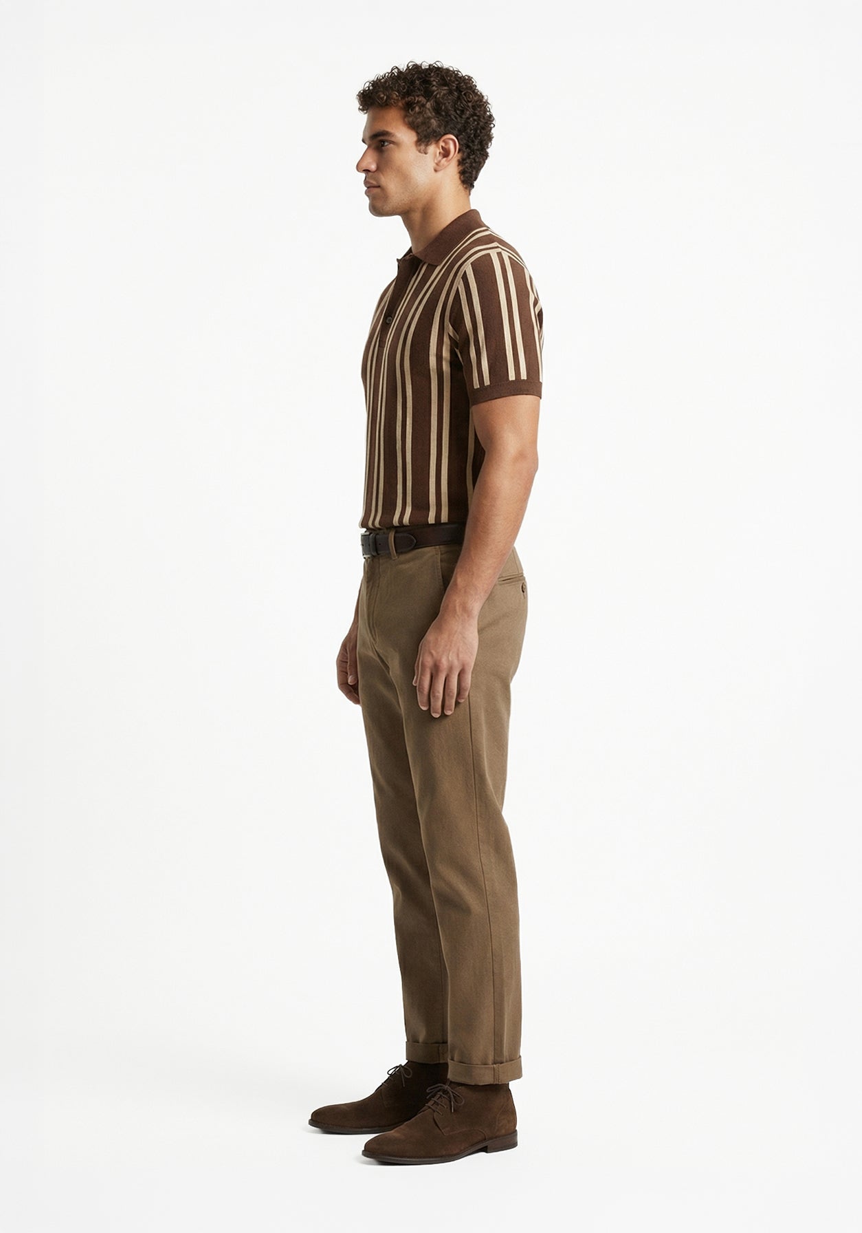 Aero Grid Varda Polo Umber