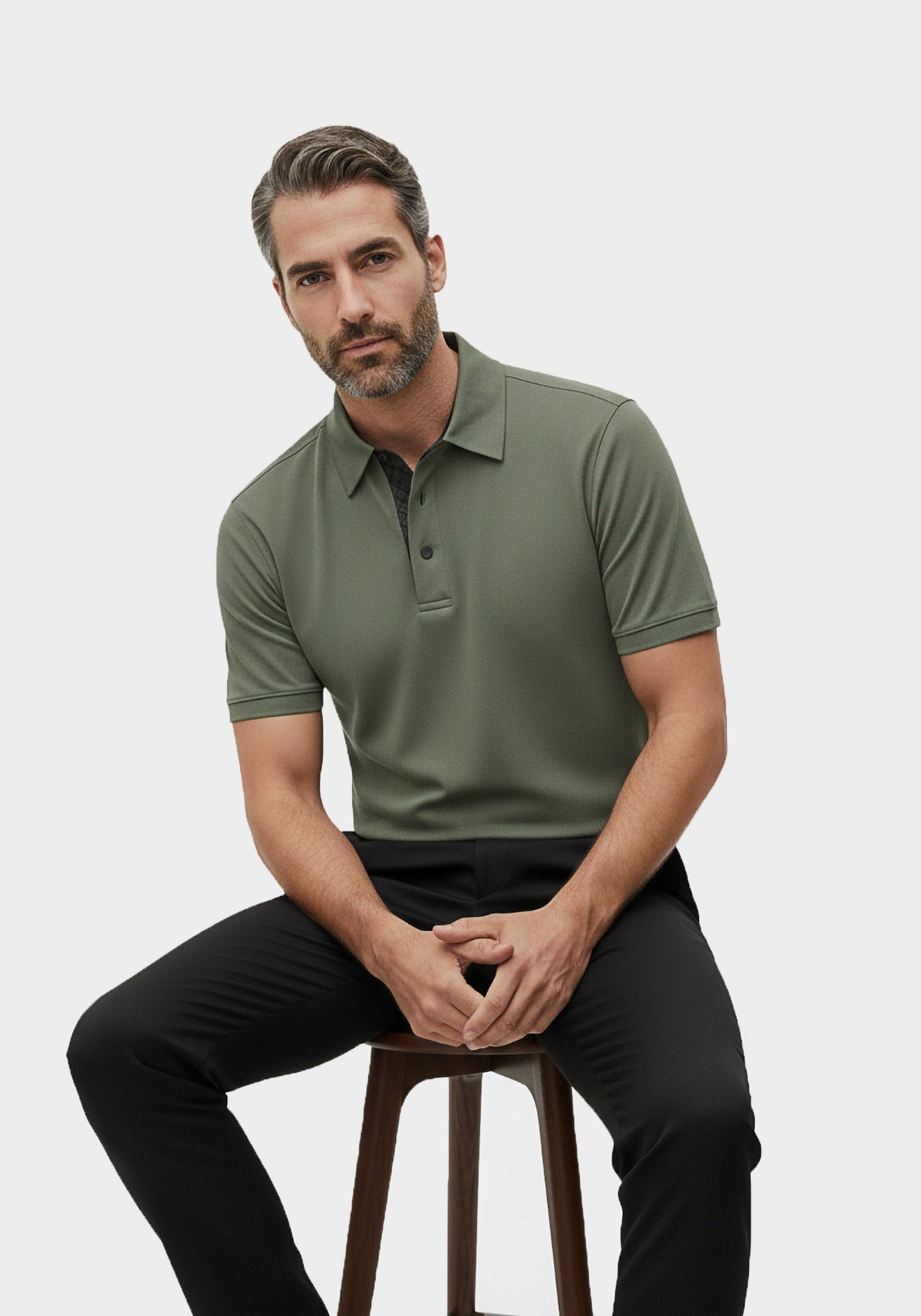 Noble Edge Polo Olive