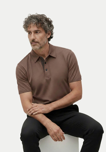 Noble Edge Polo Brown