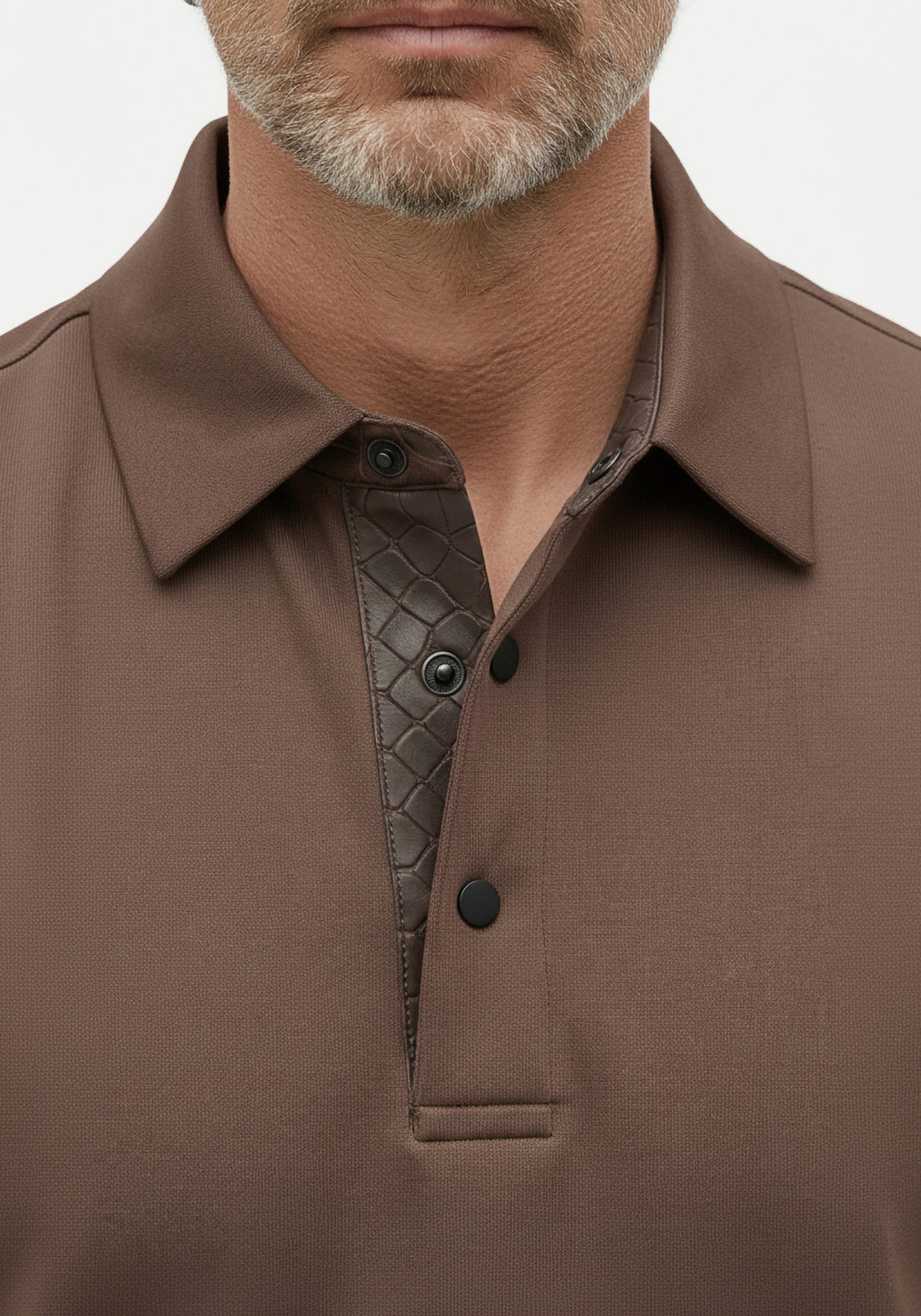 Noble Edge Polo Brown