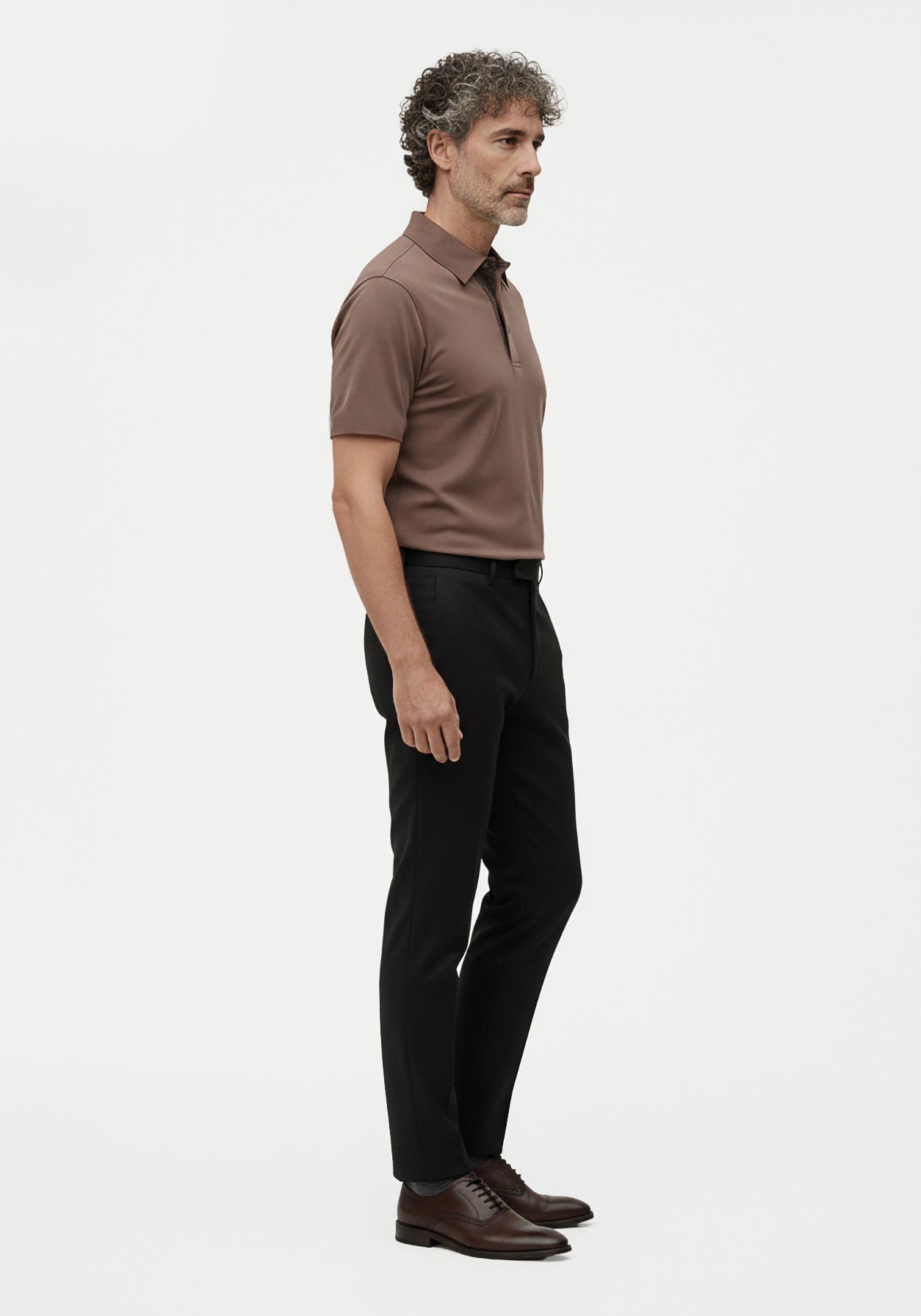 Noble Edge Polo Brown