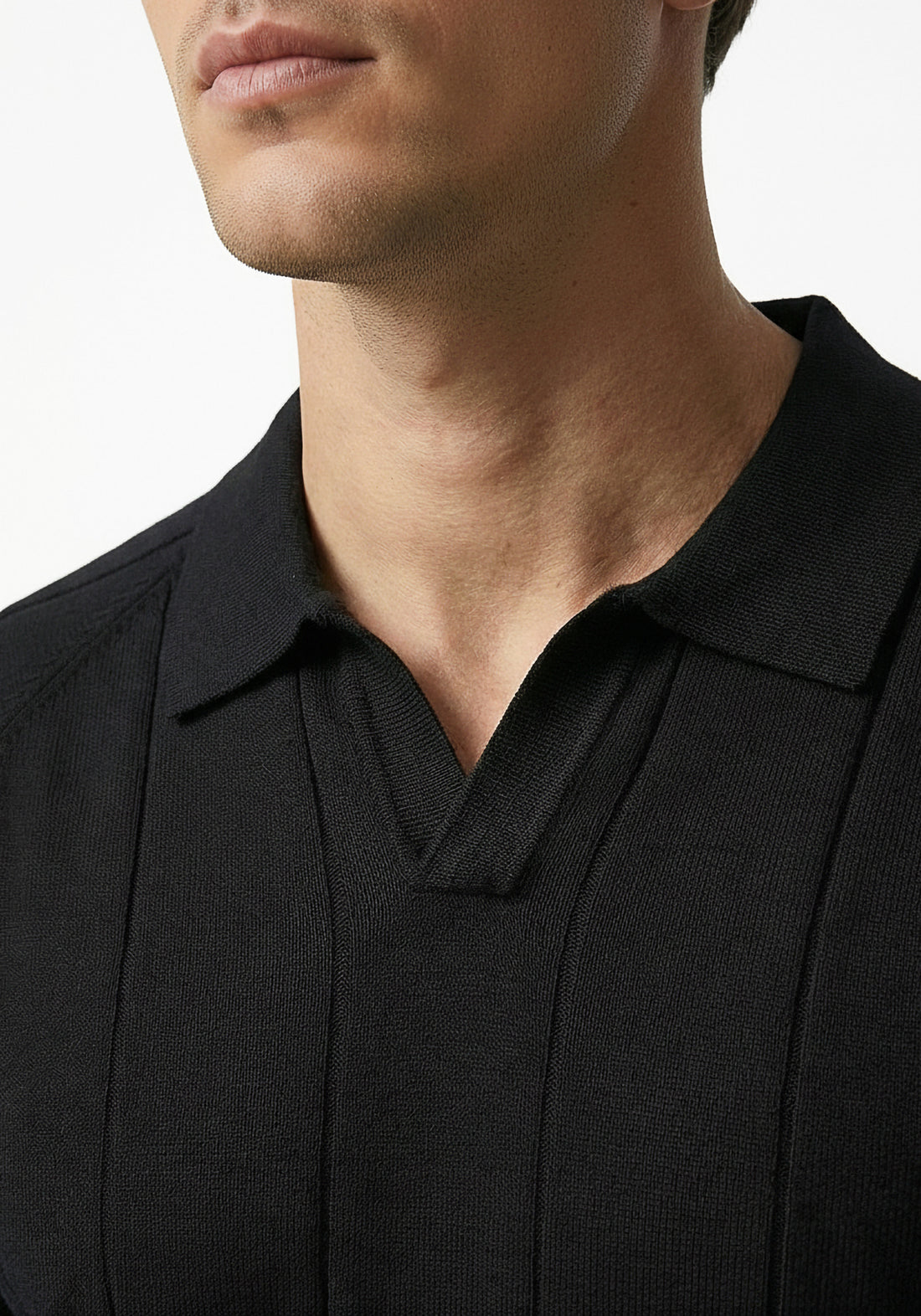 Aero Grid  Cloud Polo Black