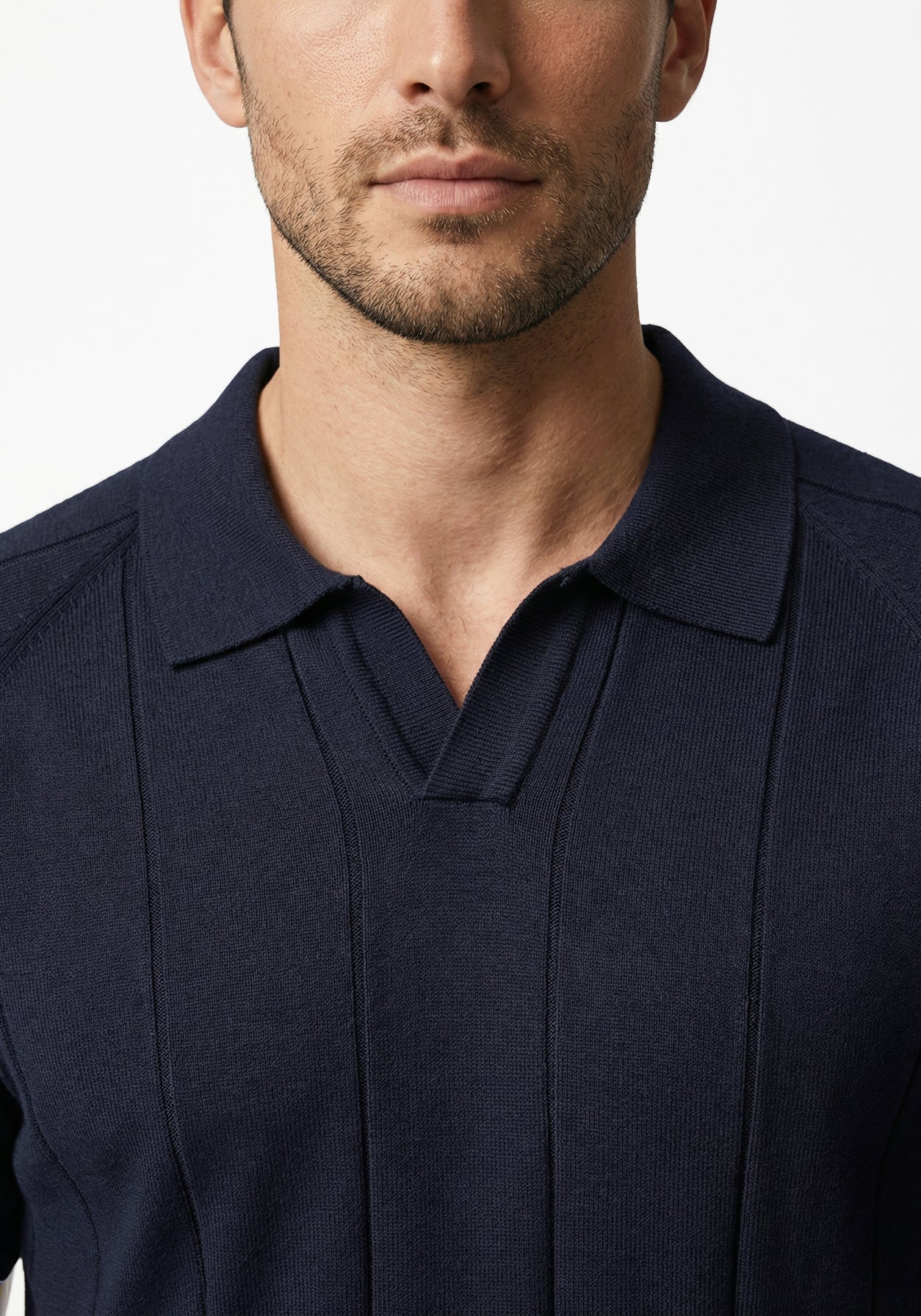 Aero Grid  Cloud Polo Blue