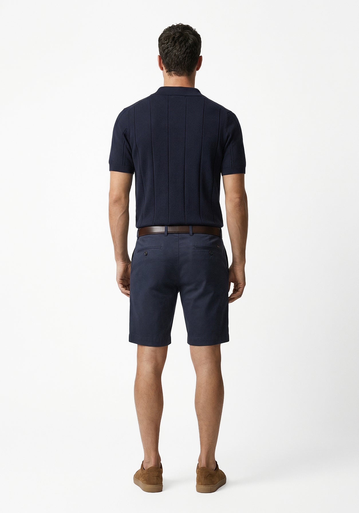 Aero Grid  Cloud Polo Blue