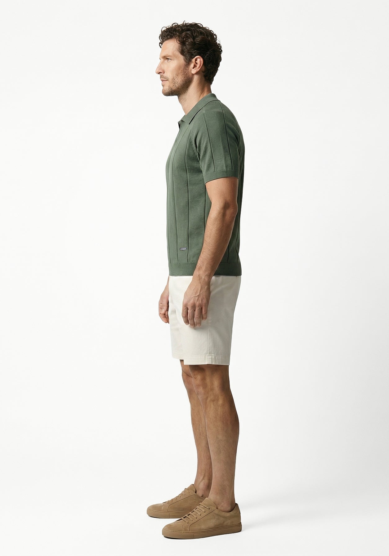 Aero Grid  Cloud Polo Green