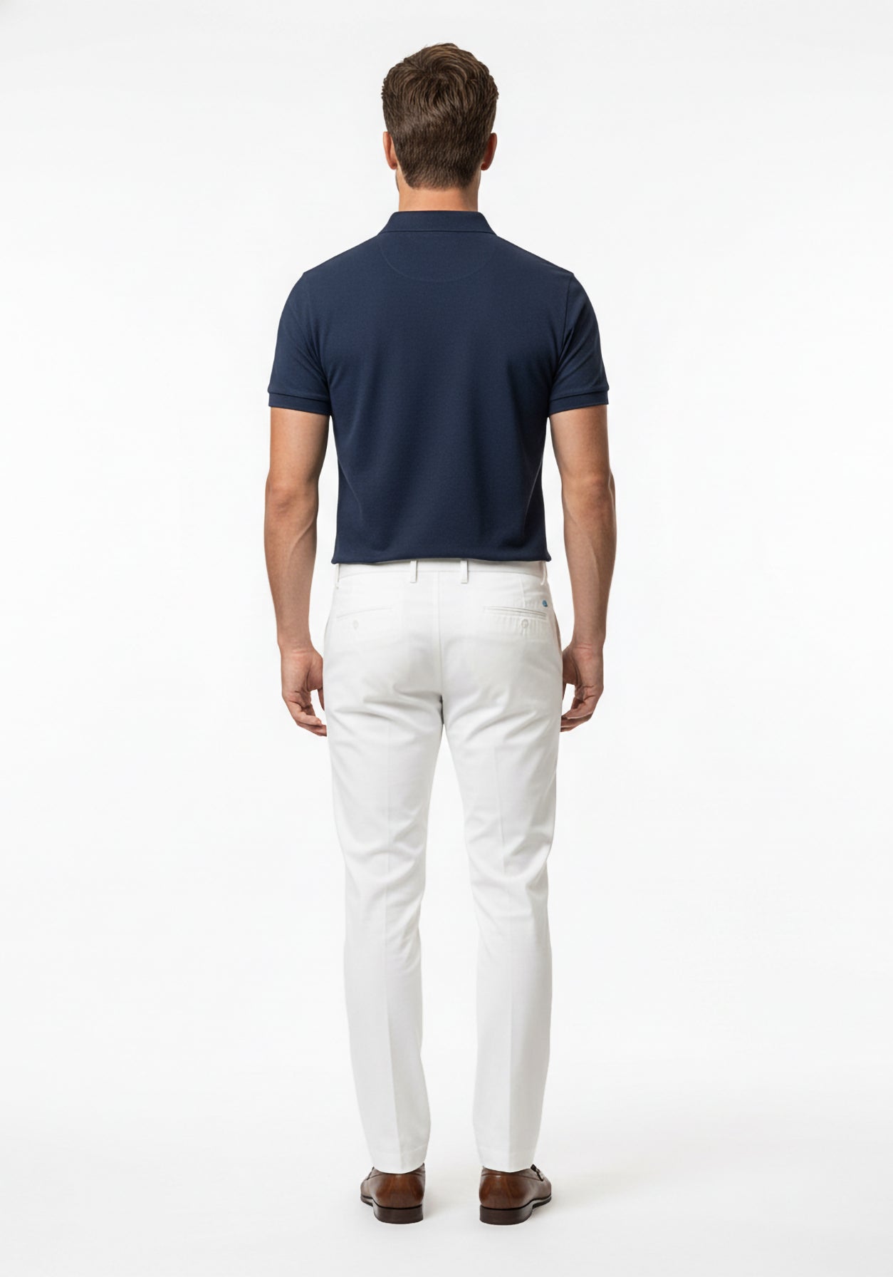 Mulberry Linen Polo Blue