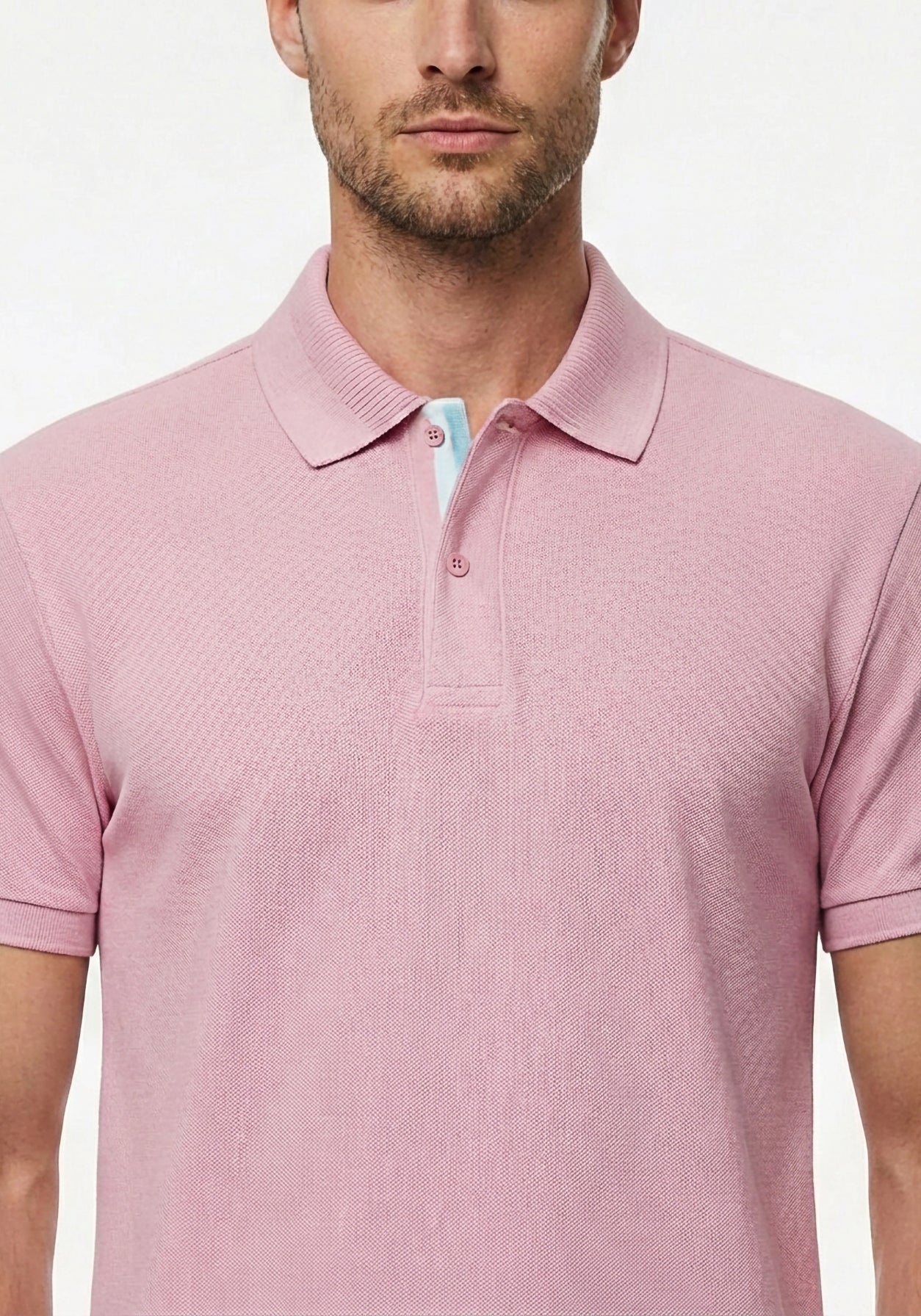 Mulberry Linen Polo Pink