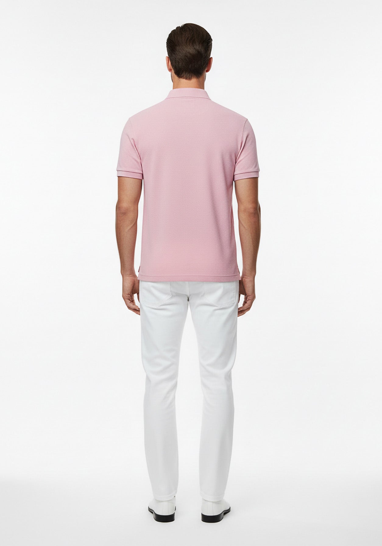Mulberry Linen Polo Pink