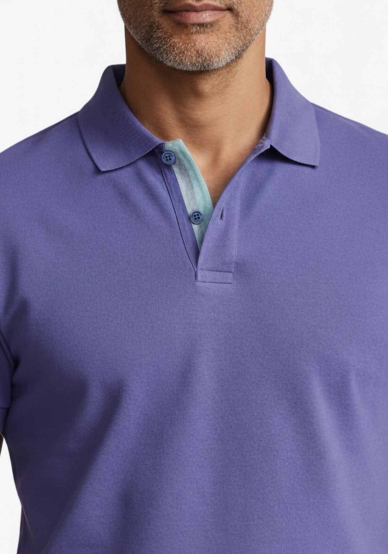 Mulberry Linen Polo Lavender