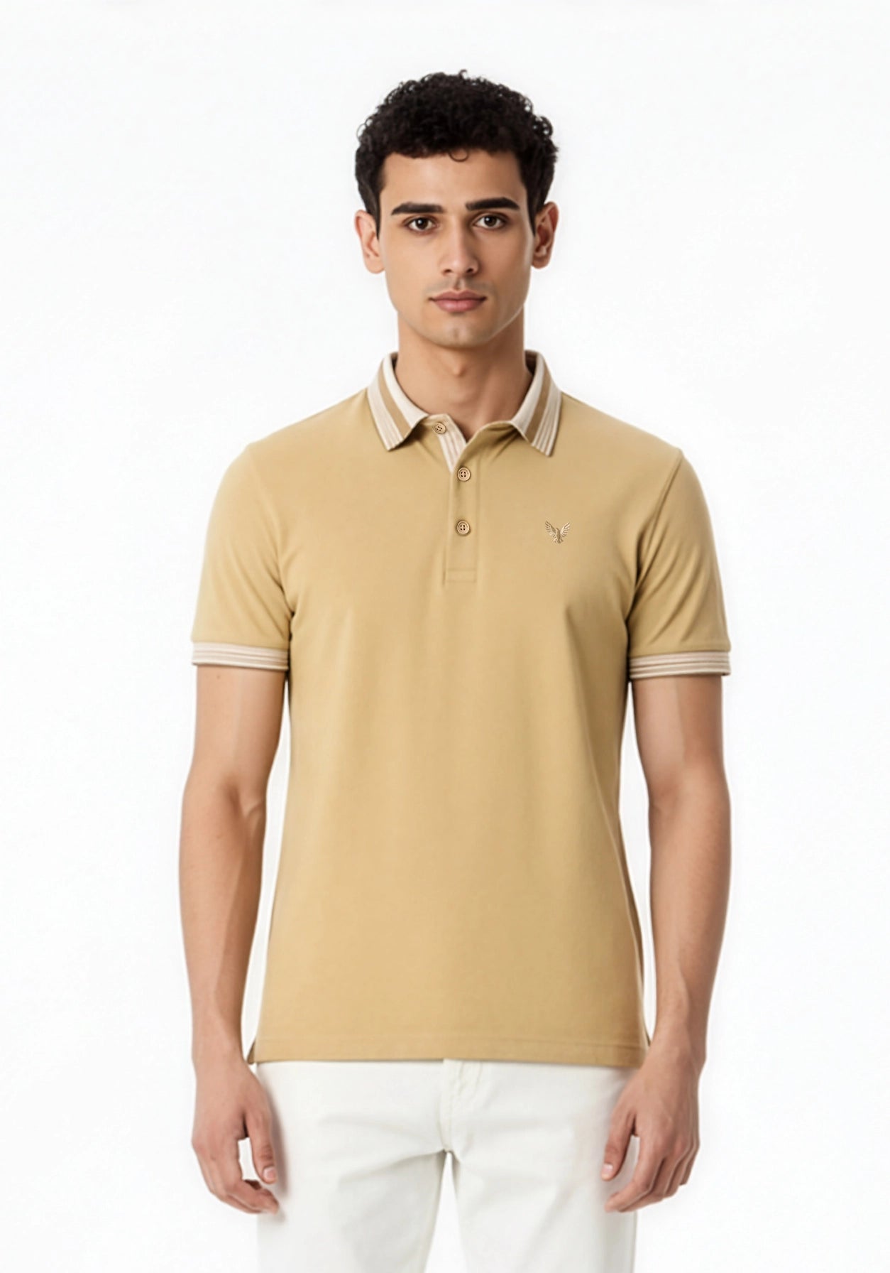 Club Manaco Polo Beige