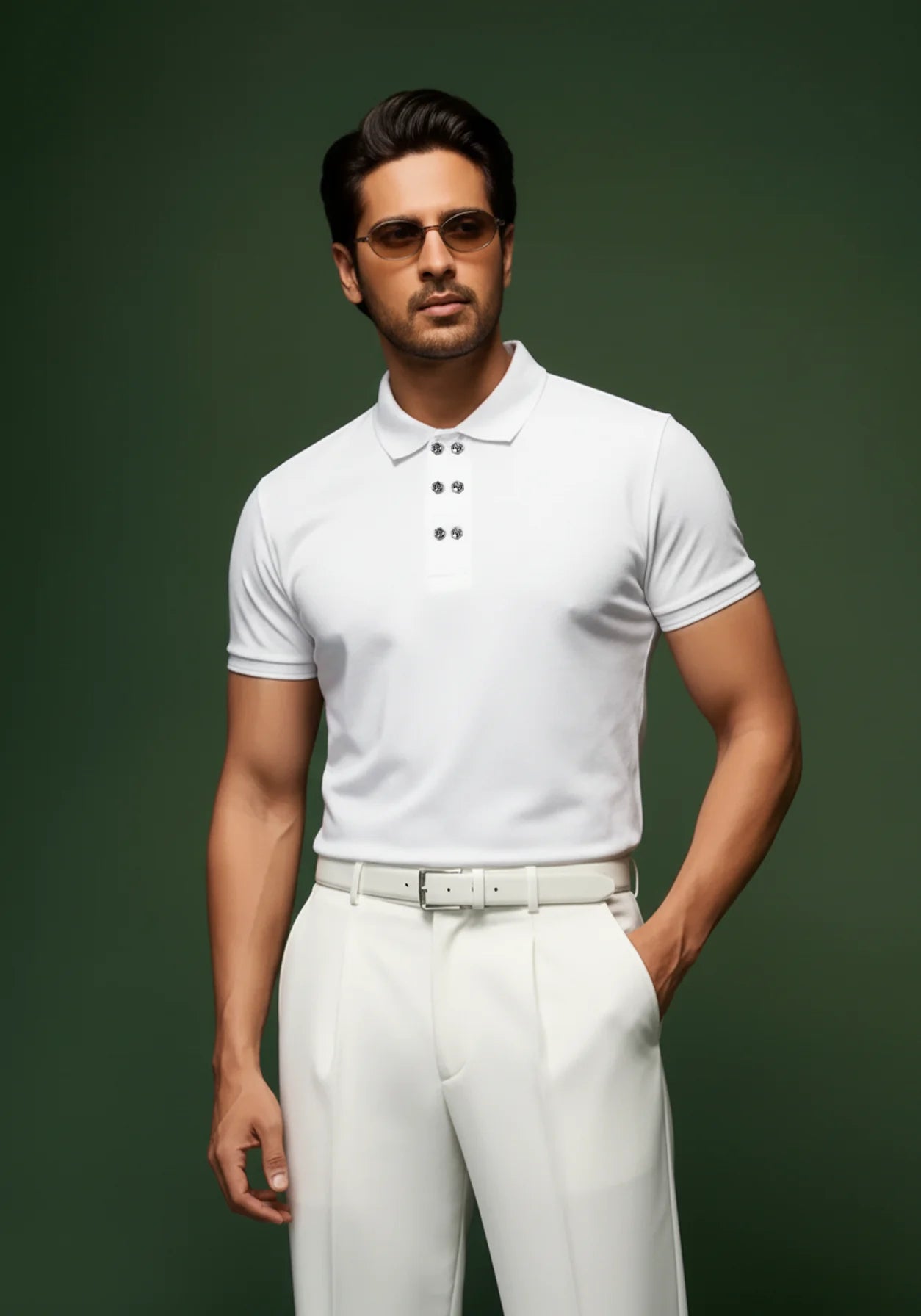 Double Placket PoloShirt