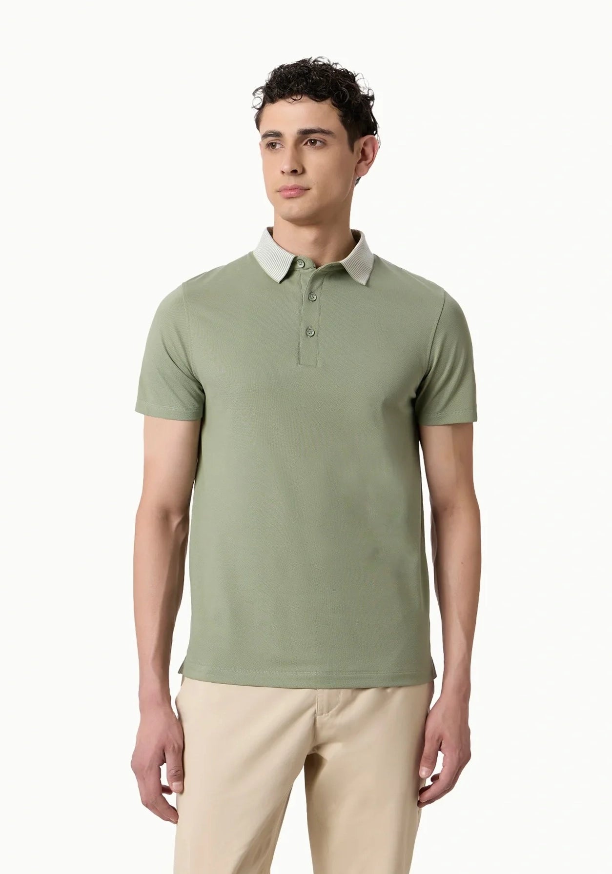 Opulence Polo Sage Green