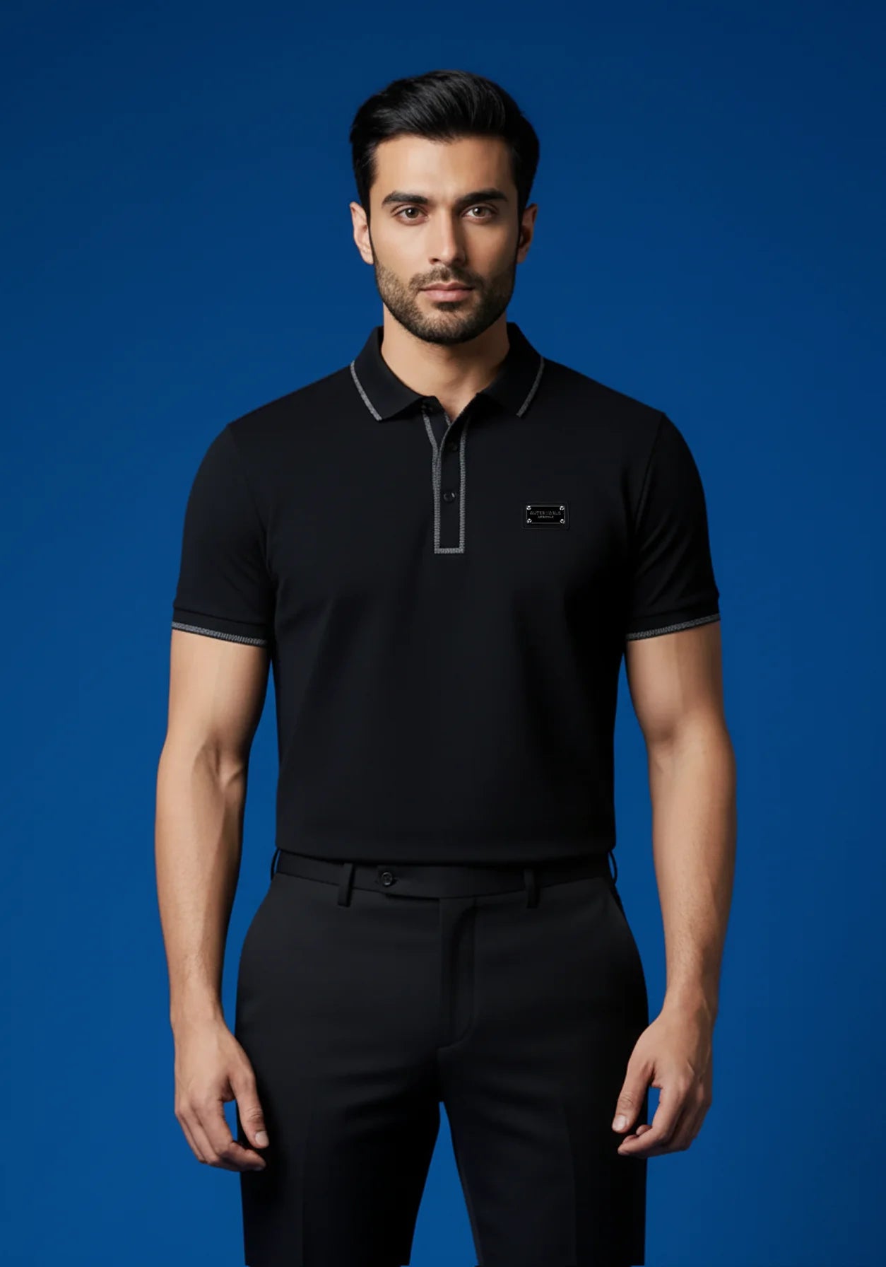 Party Perfect Lurex Poloshirt