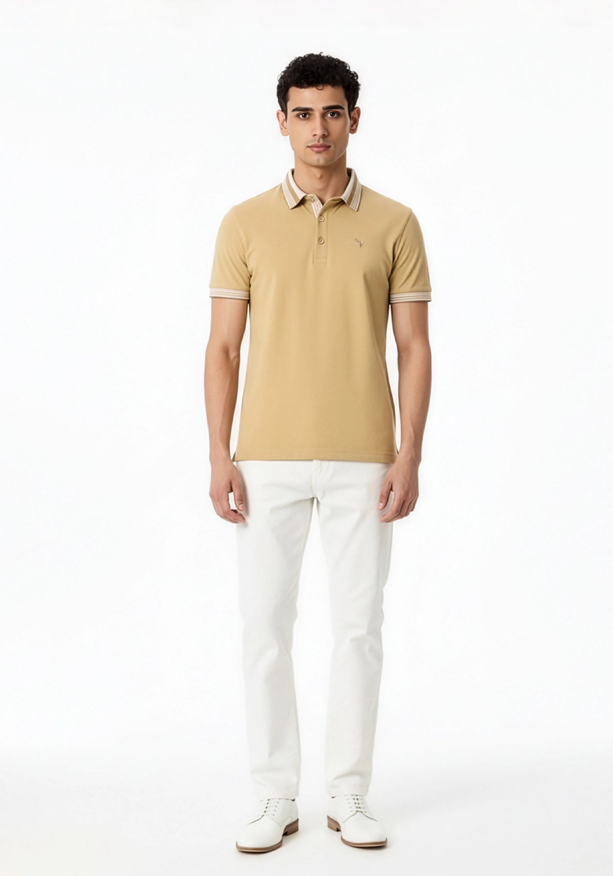 Club Manaco Polo Beige