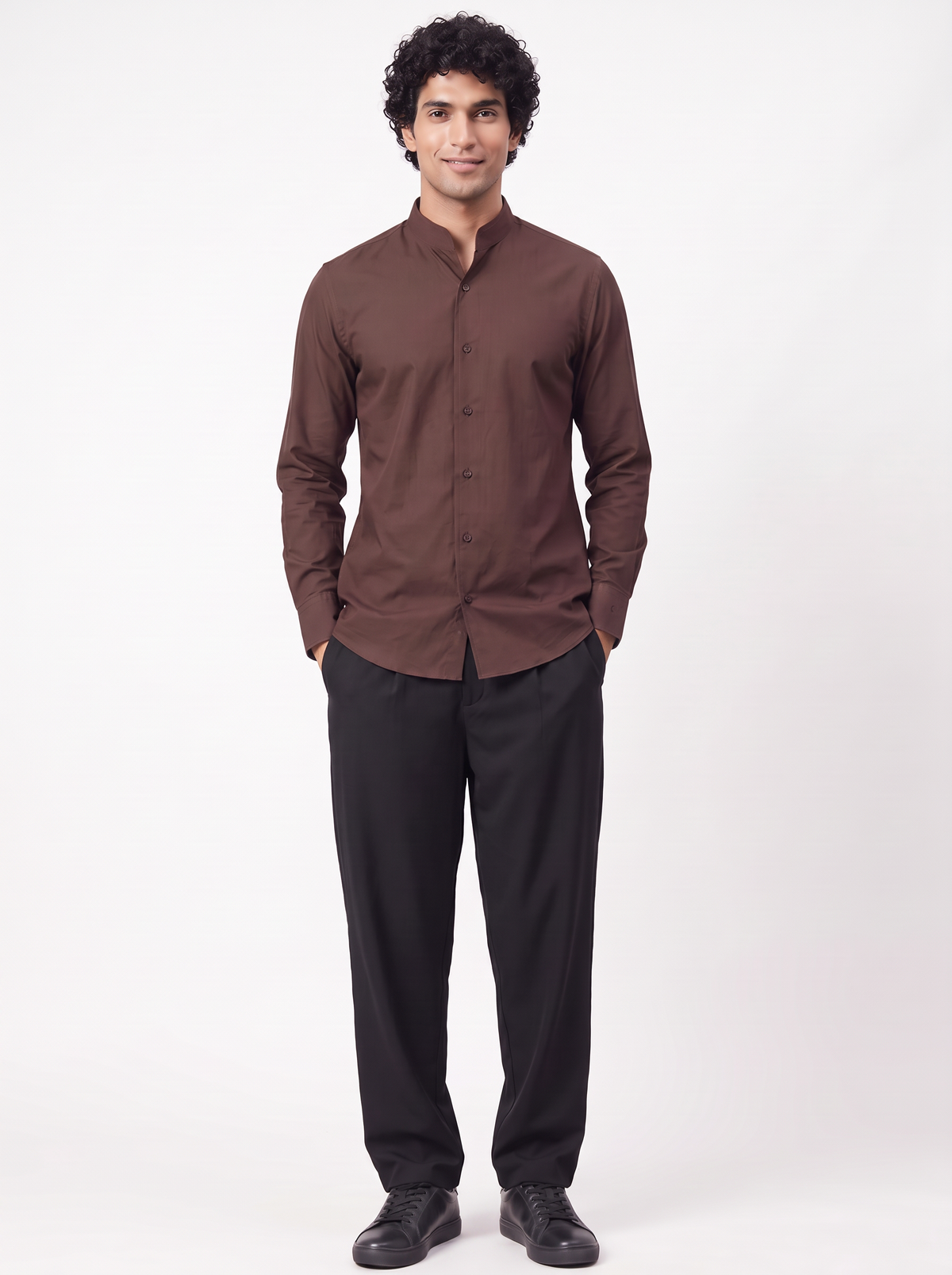 MAUJI  Button Down Shirt Cotton  Coco